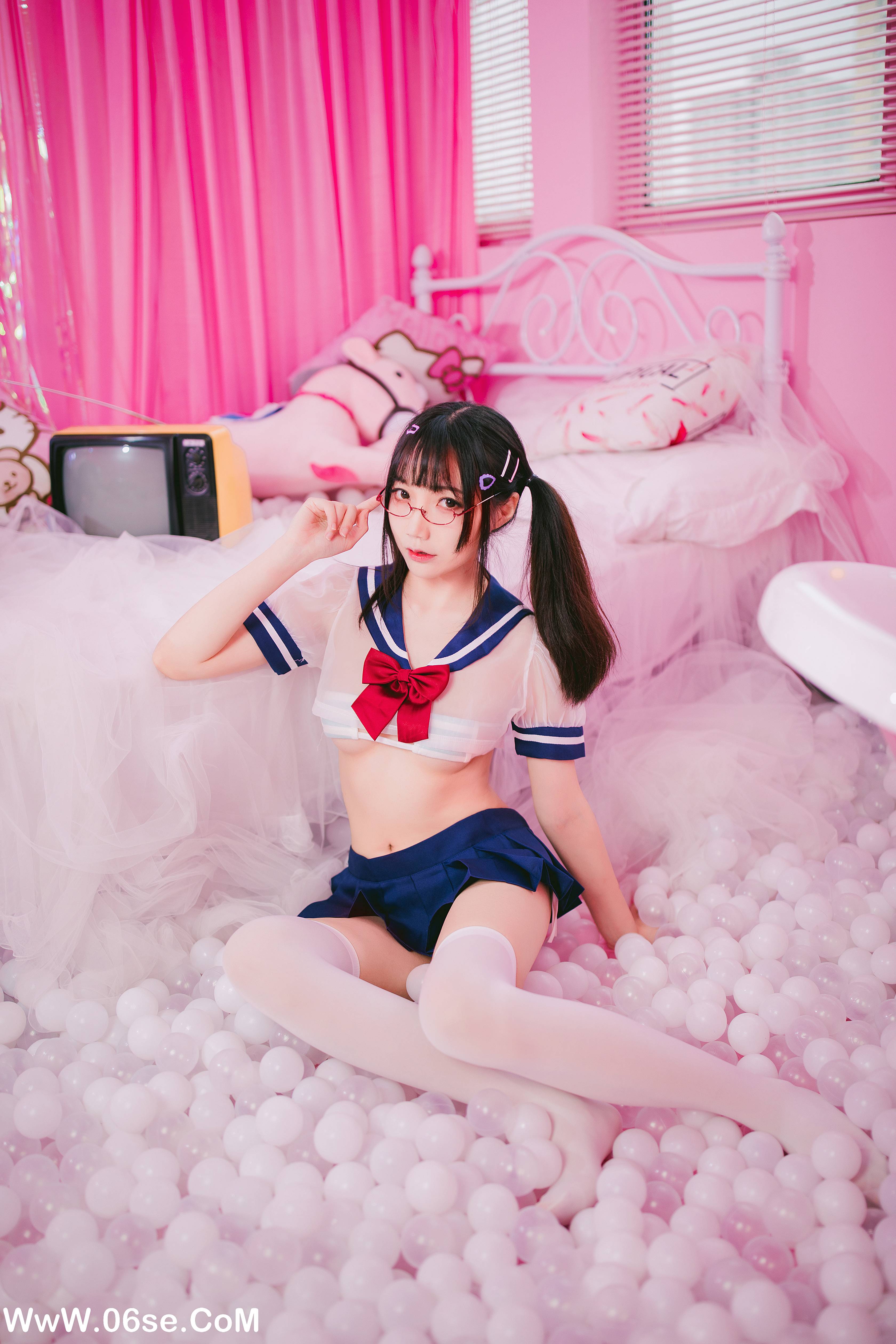 图片[2]-真央Mao NO.003 – 浴缸JK [18P193M]-六色网