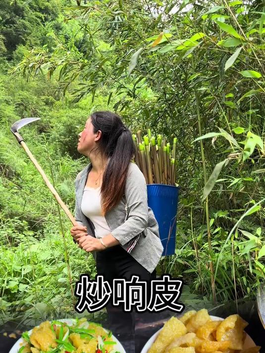 简单食材也能做出超级美味，辣炒猪皮，Q弹入味