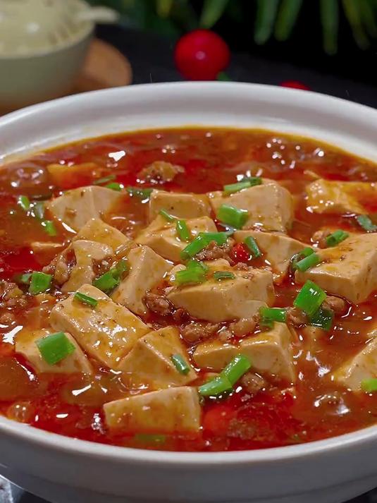 我觉得豆腐好吃做法,一定是这个麻婆豆腐