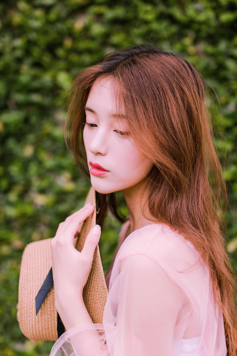 图片[8]-粉衣少女-六色网