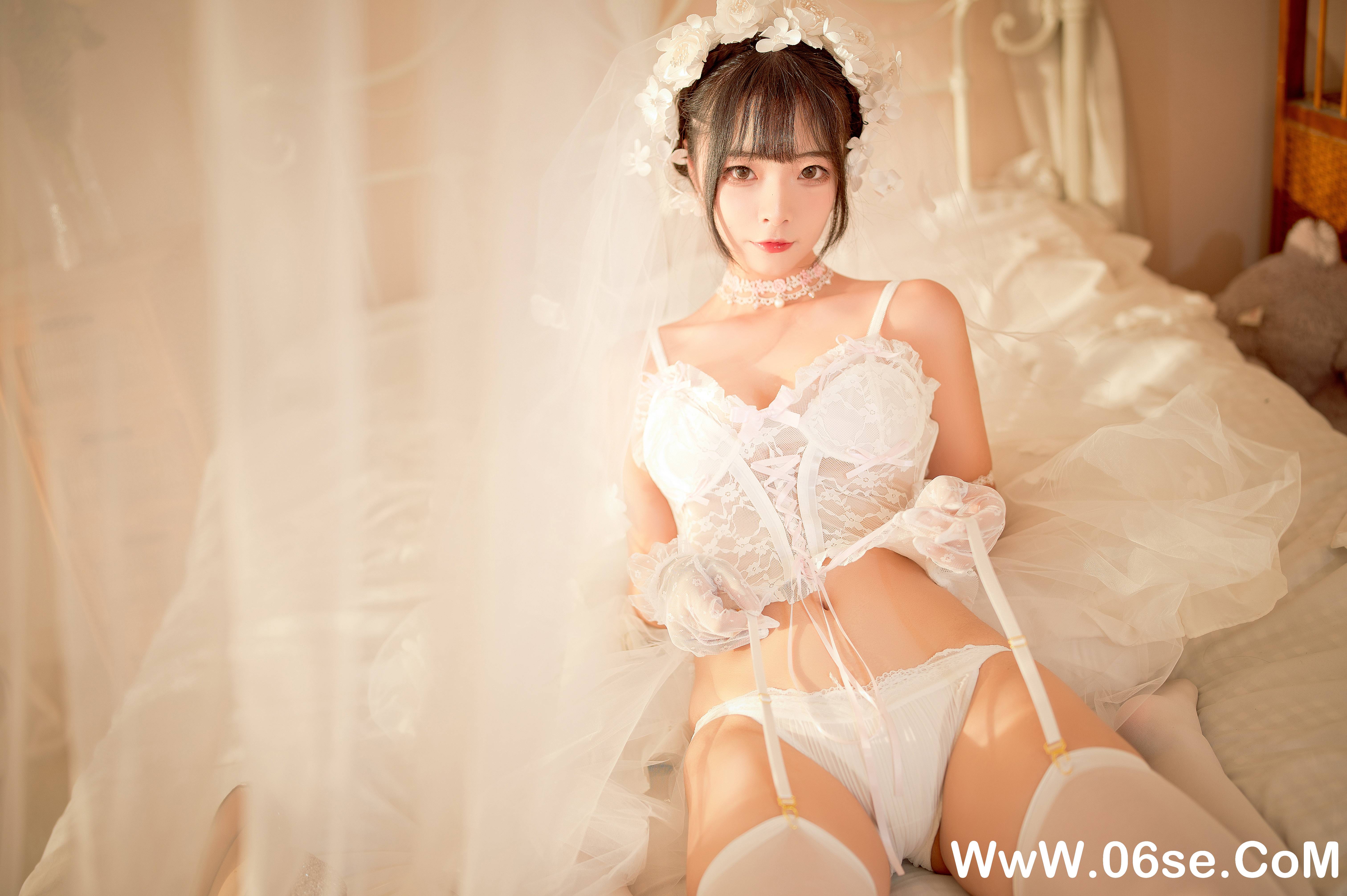 图片[33]-yuuhui玉汇 NO.004 — 纯白花嫁[60P860M]-六色网