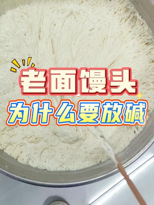 老面馒头为什么要加碱