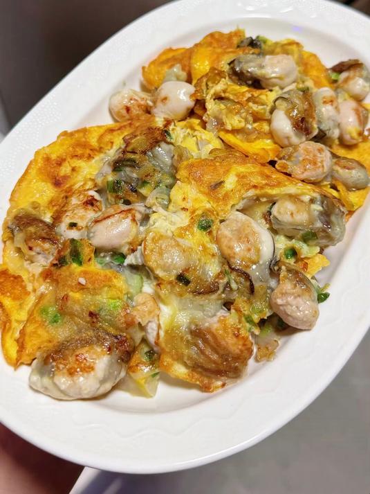 在家轻松复刻酒楼的葱香生蚝,太赞了