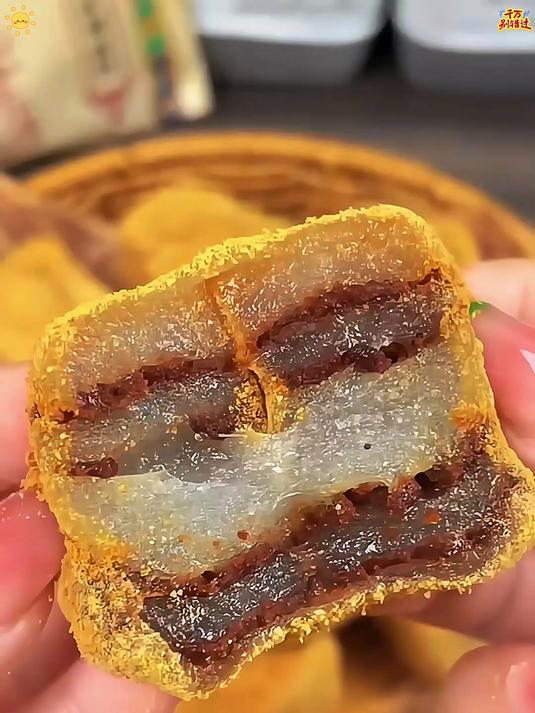 东北驴打滚豆面卷糯糍粑美味小食