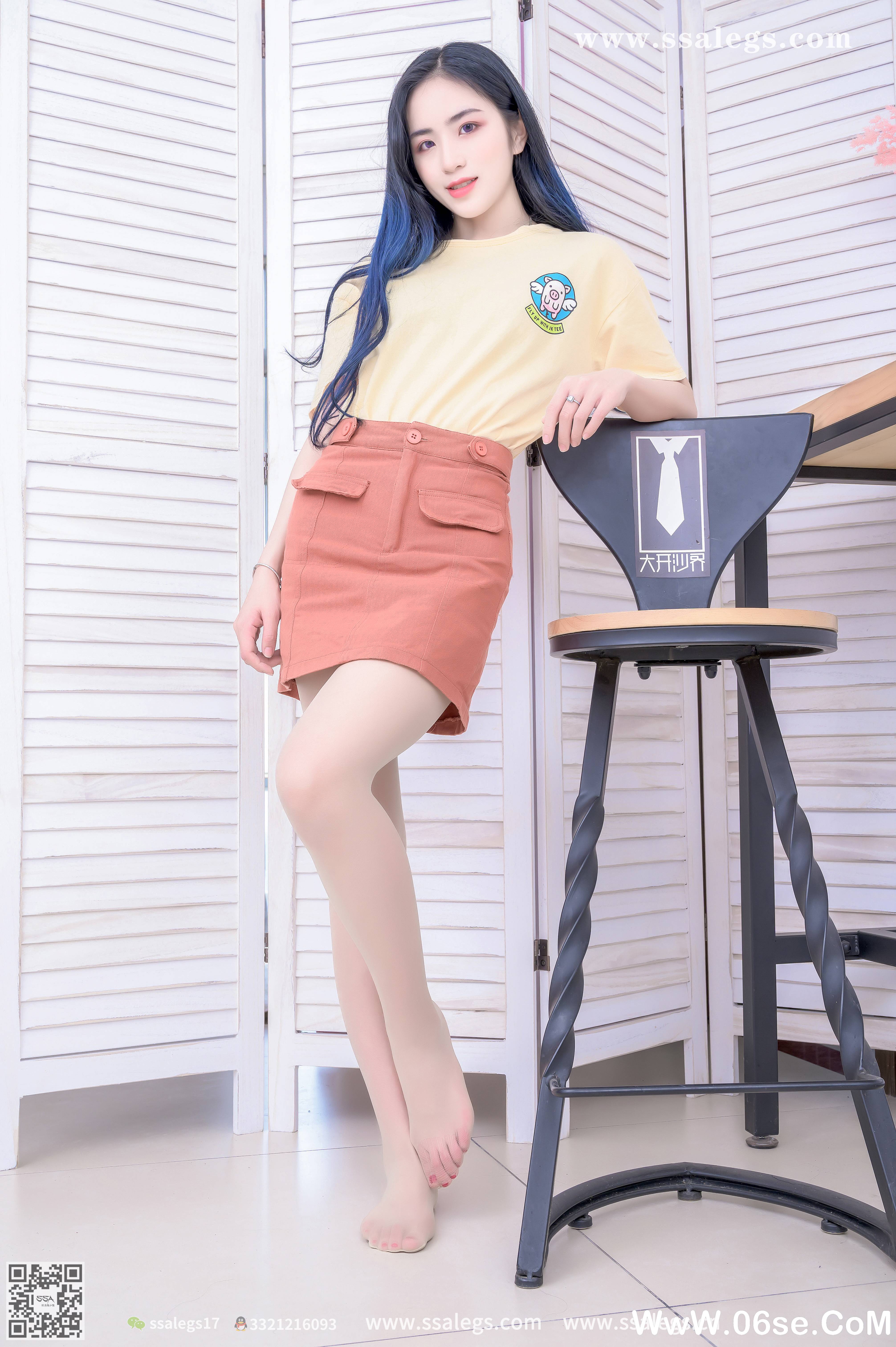 图片[133]-[SSA丝社] NO.355 茵茵第一次见面请多多关照[137P1.13G]-六色网