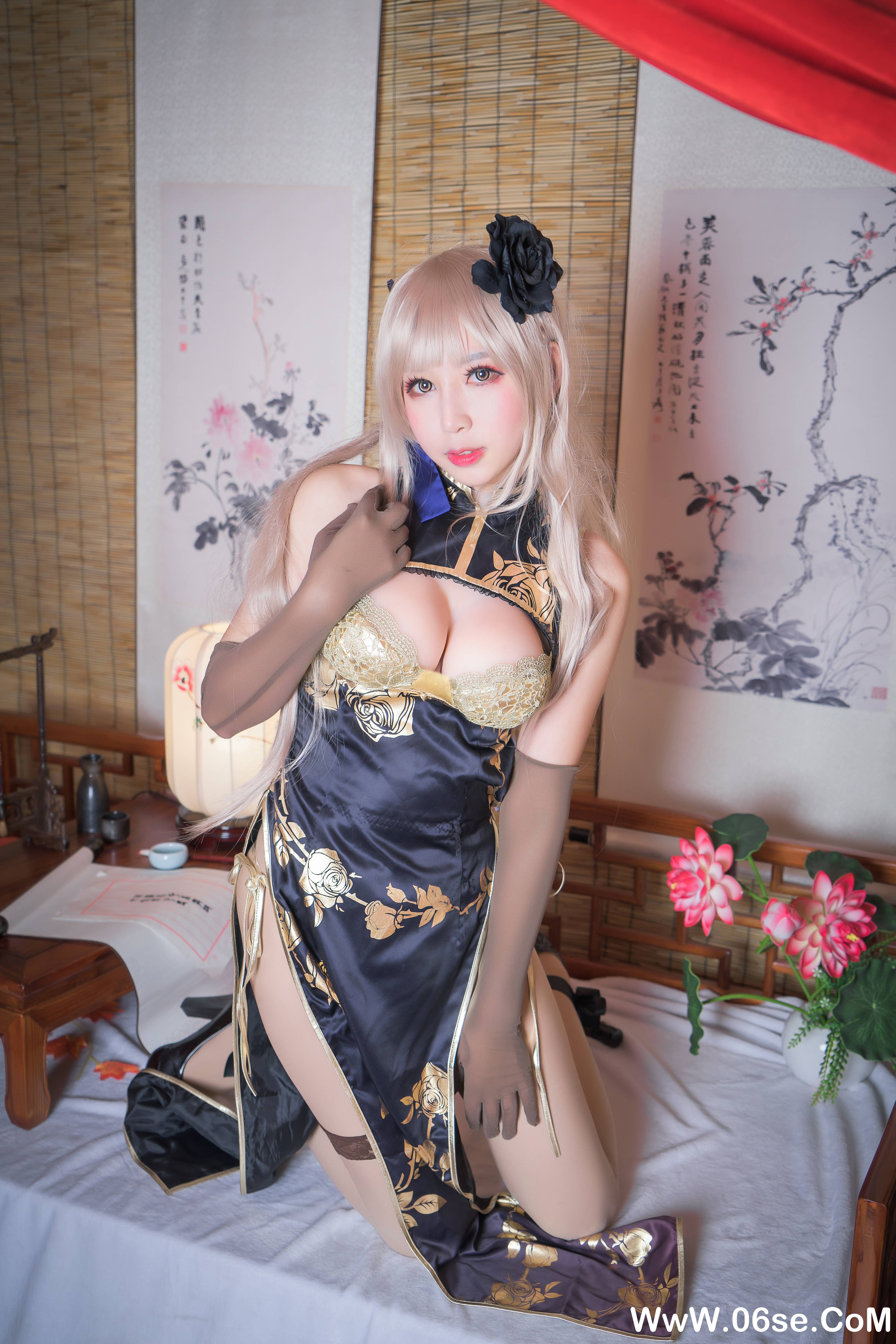 图片[3]-黑米粥 NO.008 – 金莲cos [18P216M]-六色网