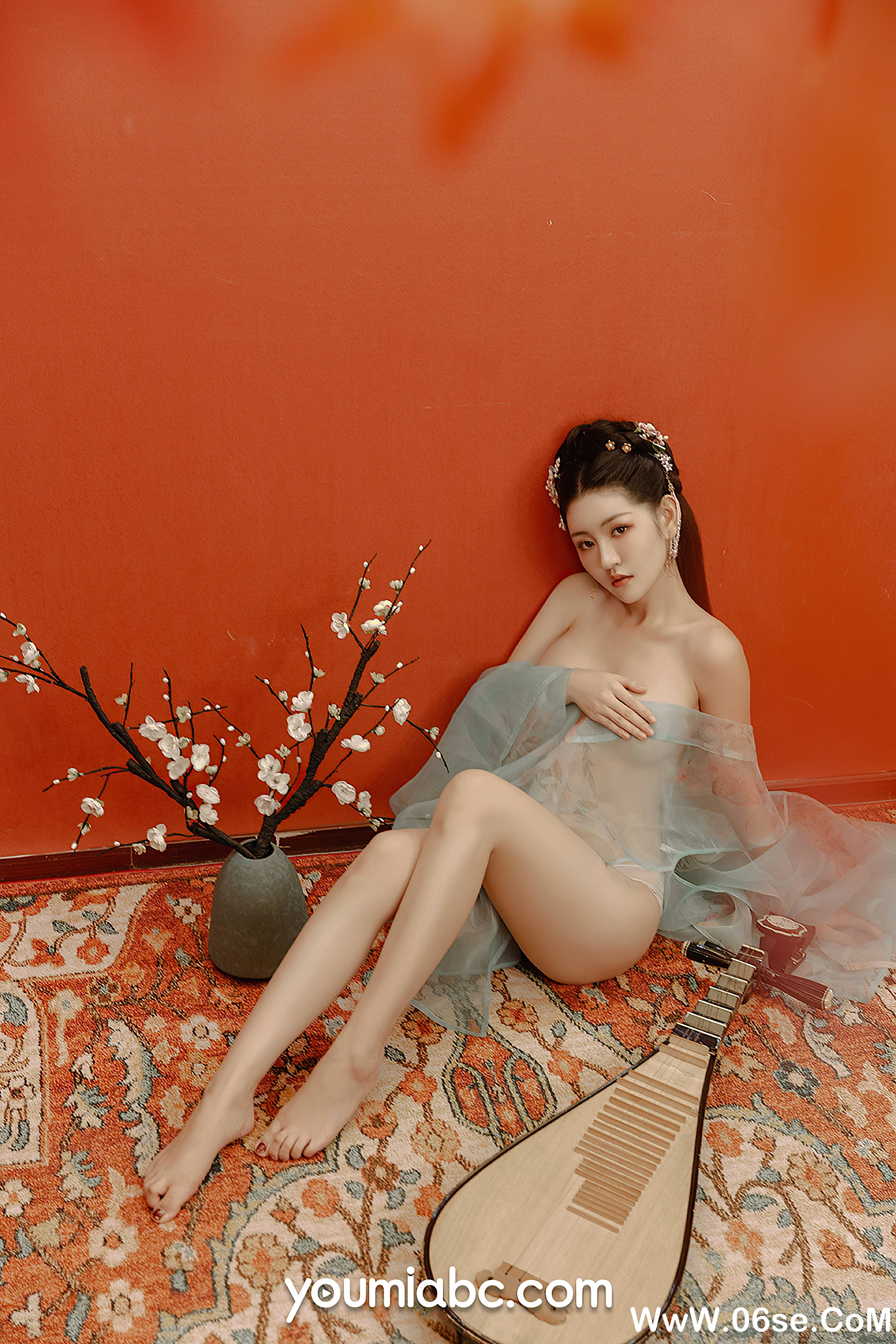 图片[32]-[YouMi尤蜜] 2021.01.15 绝世花魁 沈梦瑶[43+1P1.02G]-六色网