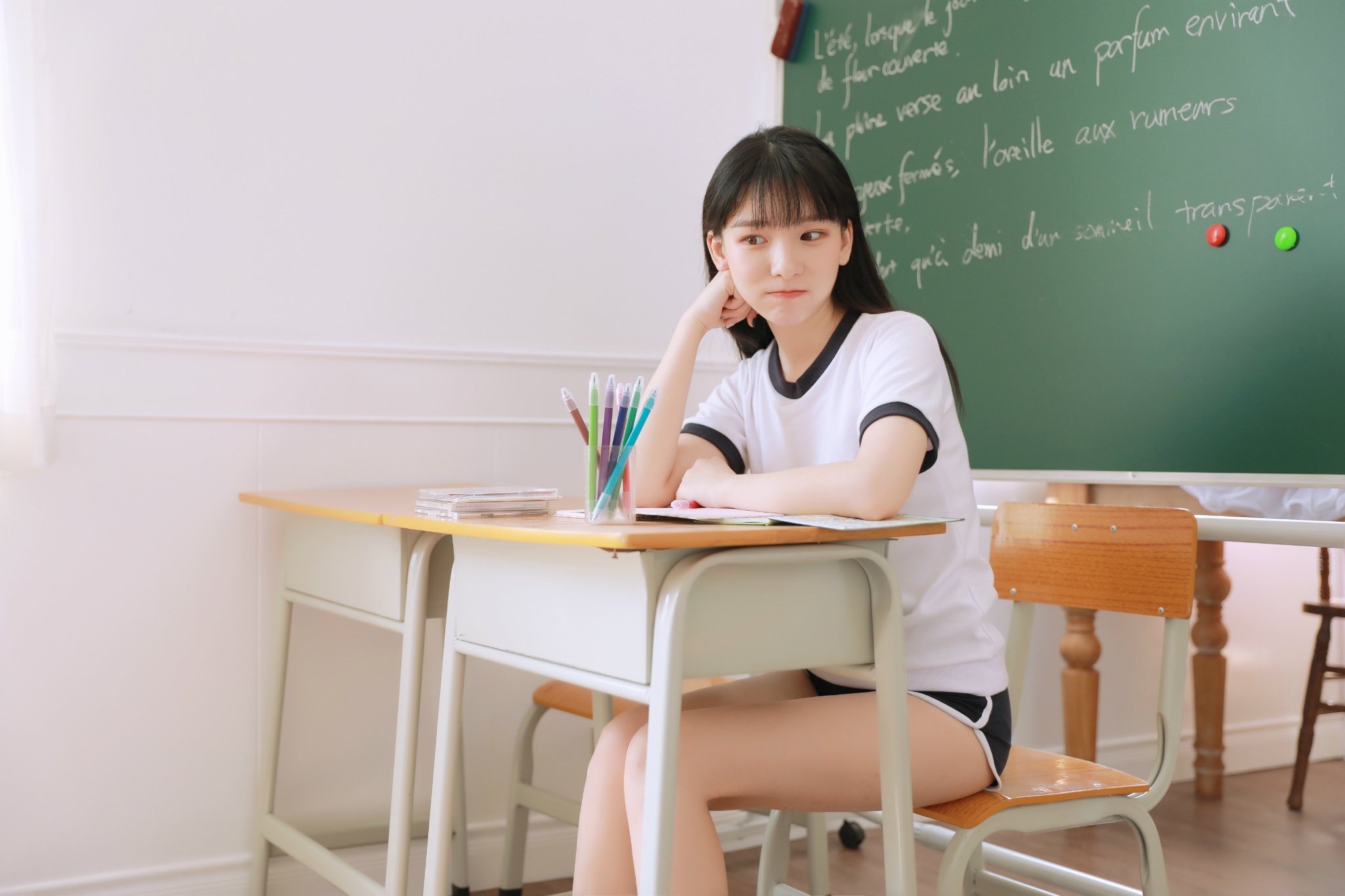 图片[3]-赵小臭 — NO.001 教室篇 [18P16M]-六色网
