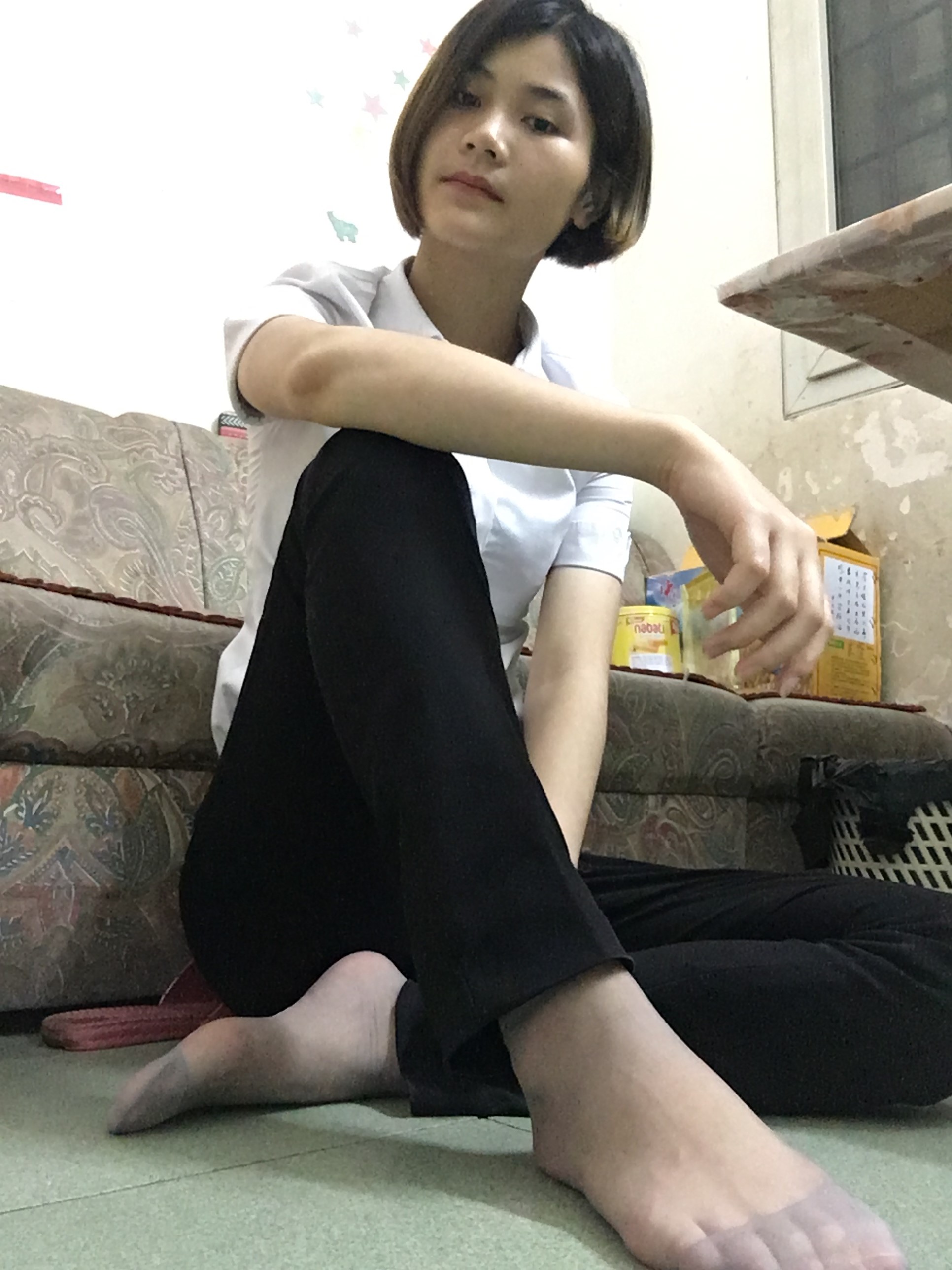 图片[27]-学妹校园寝室短丝系列032期 谭佐婷[40P22M]-六色网