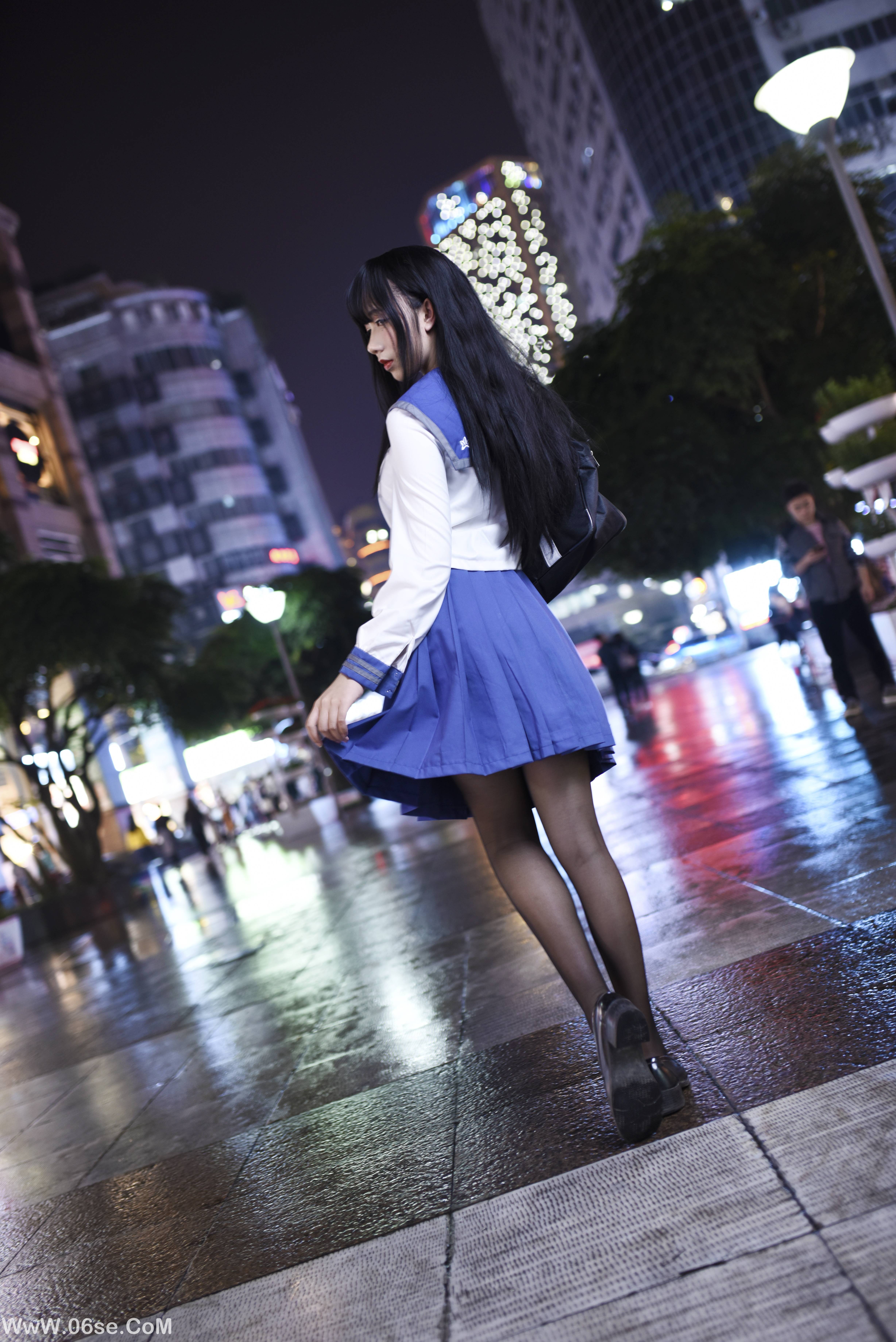 图片[15]-九曲Jean NO.005 – 雨天JK[21P309M]-六色网