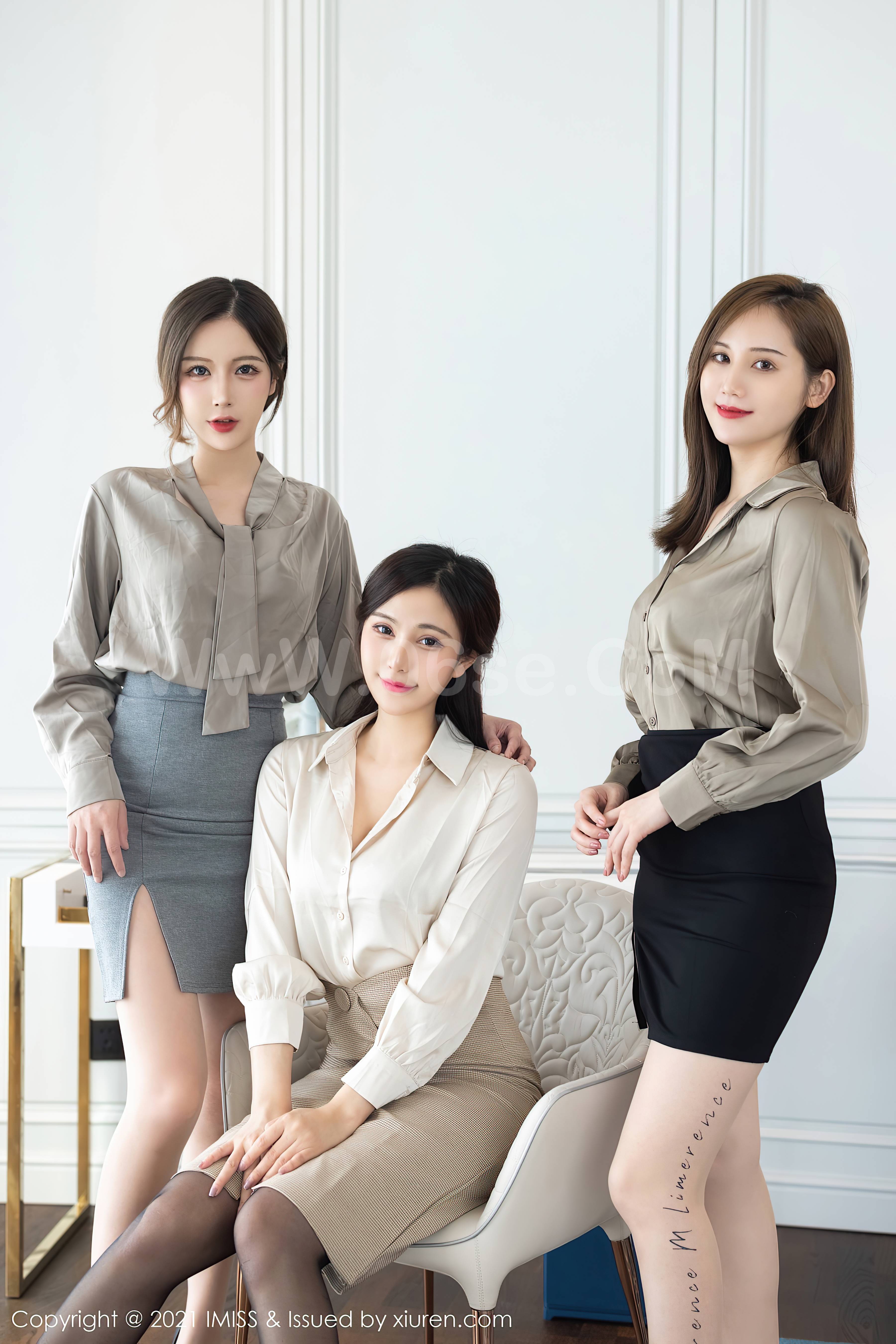 图片[3]-IMISS Vol.611 Lavinia肉肉 & SISY思 & LindaLinda-六色网