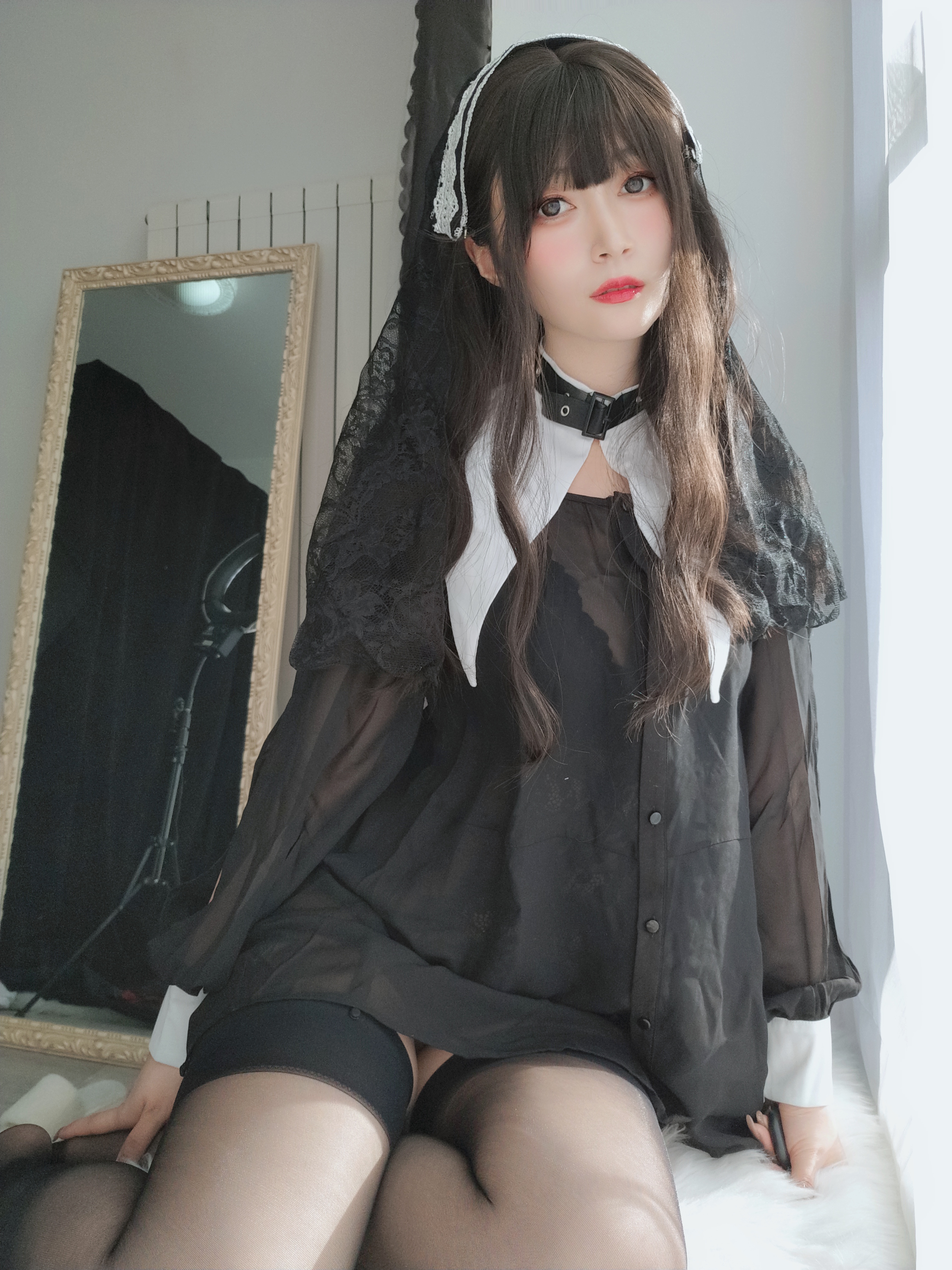 图片[36]-Coser小姐姐白银 NO.044 – 蕾丝修女[86P+7V838M]-六色网