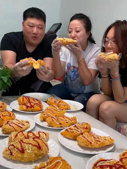 家庭版爆浆鸡排做法！