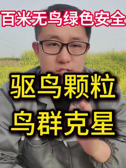 驱鸟颗粒鸟害克星