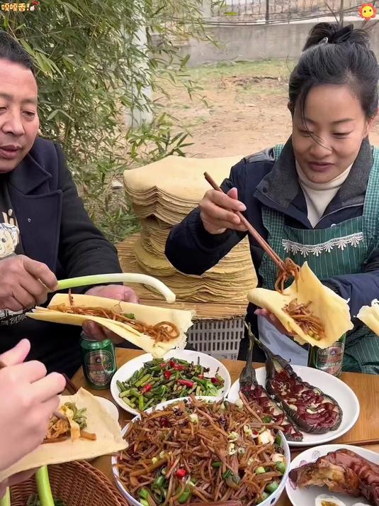 又香又脆的山东杂粮煎饼