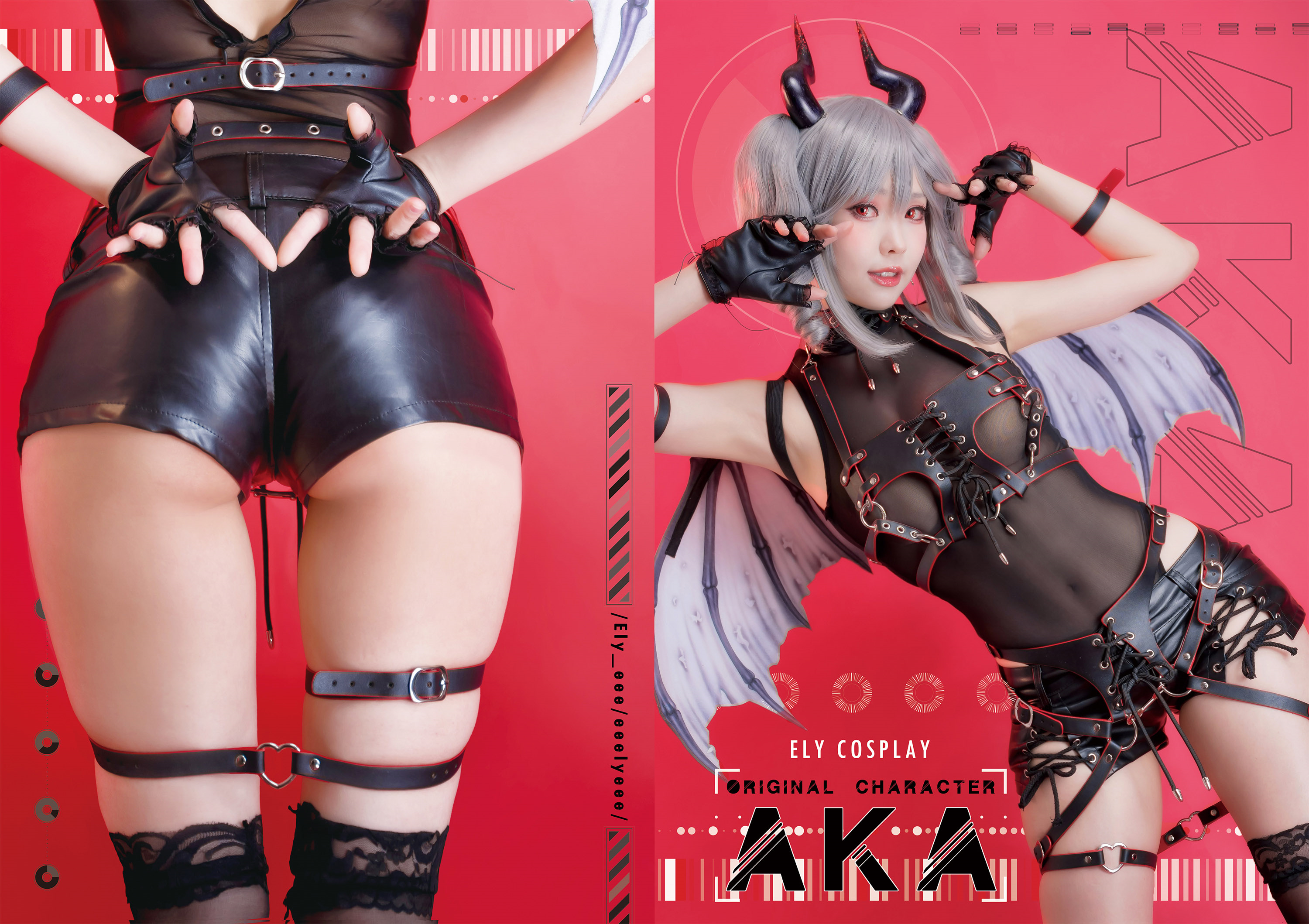 图片[2]-Ely_eee(ElyEE子) NO.024 — Original Devil 原創惡魔 [27P55M]-六色网