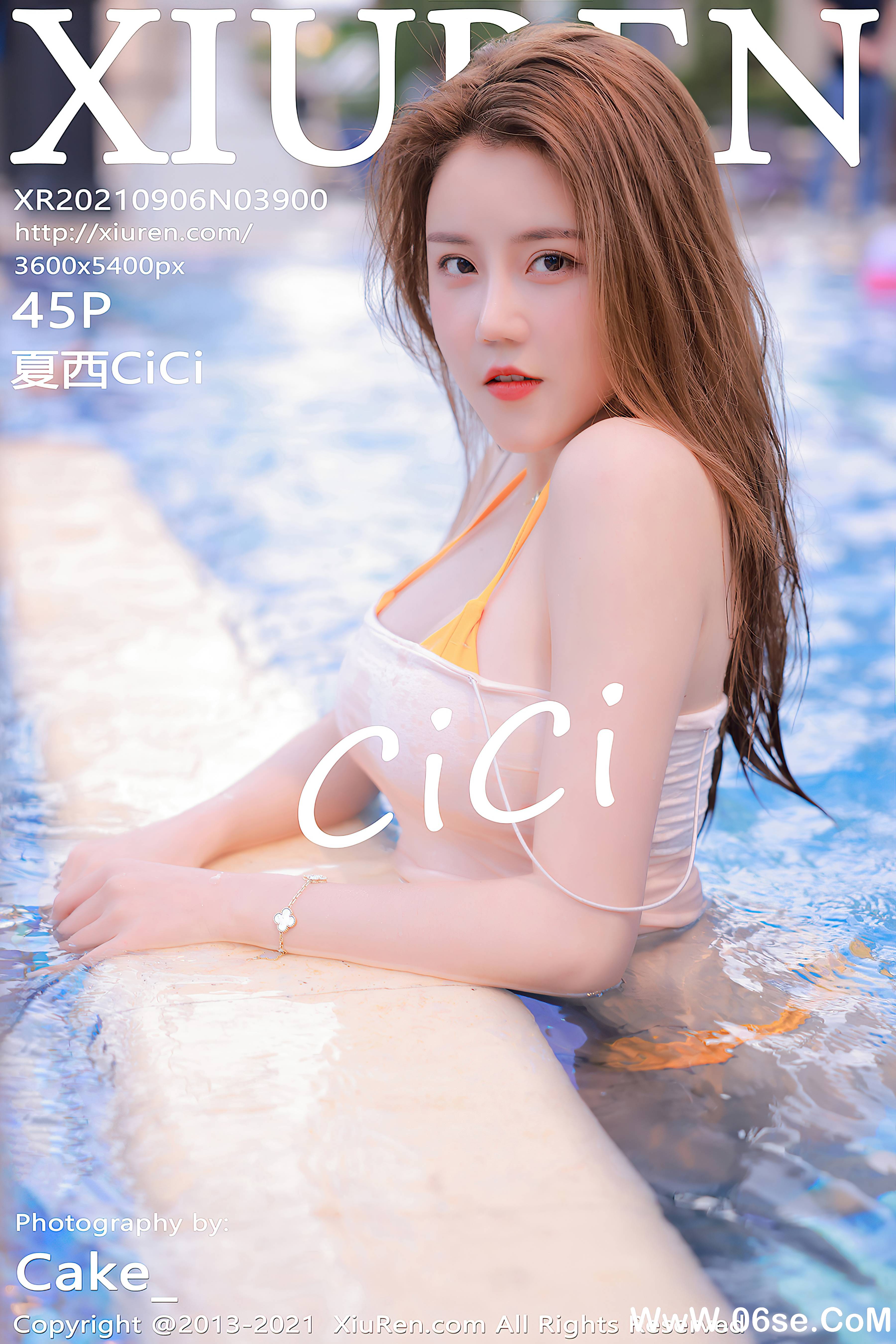 [XIUREN秀人网] 2021.09.06 NO.3900 夏西CiCi[45+1P381M]-六色网