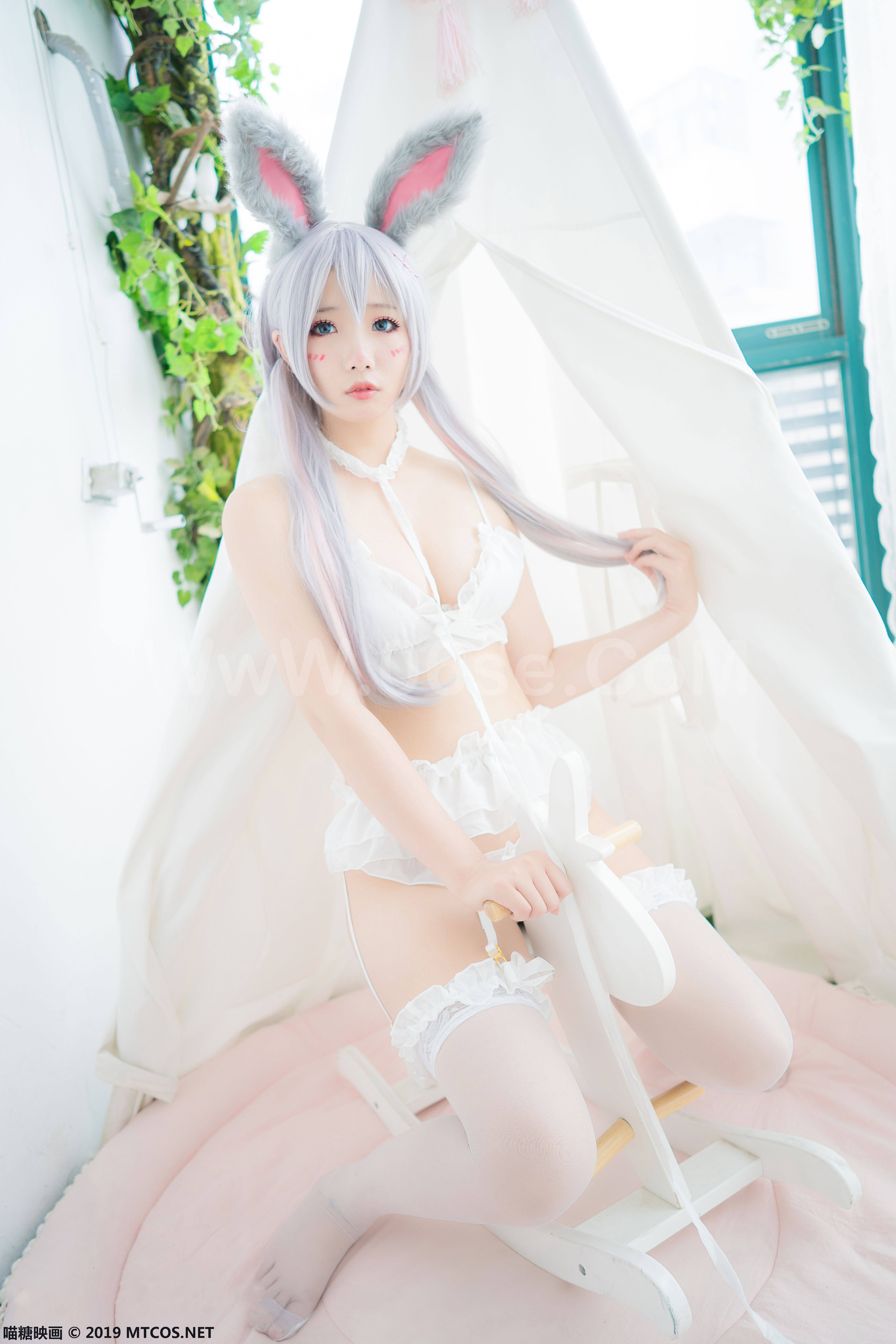 图片[24]-[MTCos] 喵糖映画 Vol.055 兔子美少女-六色网