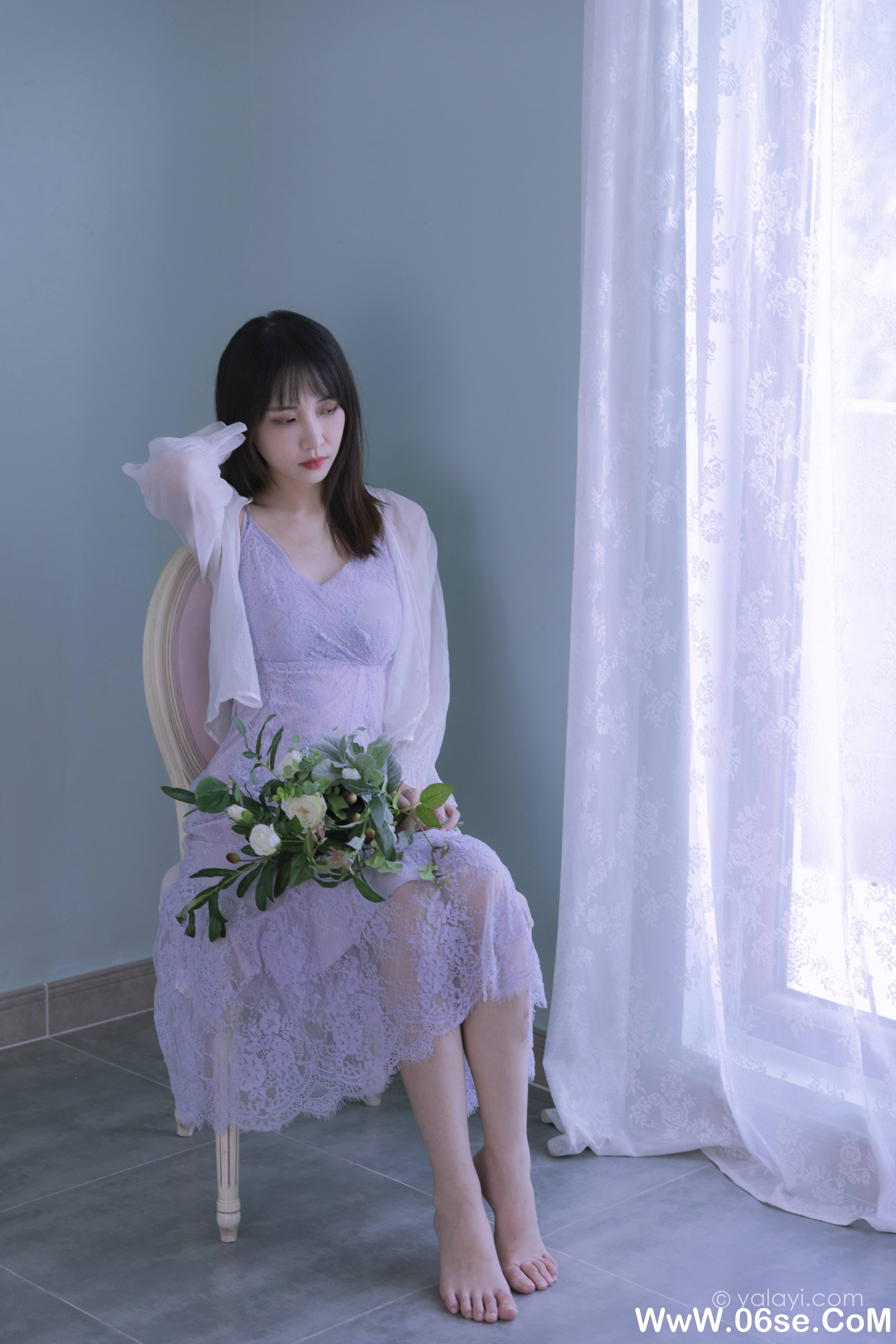 图片[16]-[YALAYI雅拉伊] 2021.06.27 NO.807  妍妍《紫色的早晨》[38+1P432M]-六色网