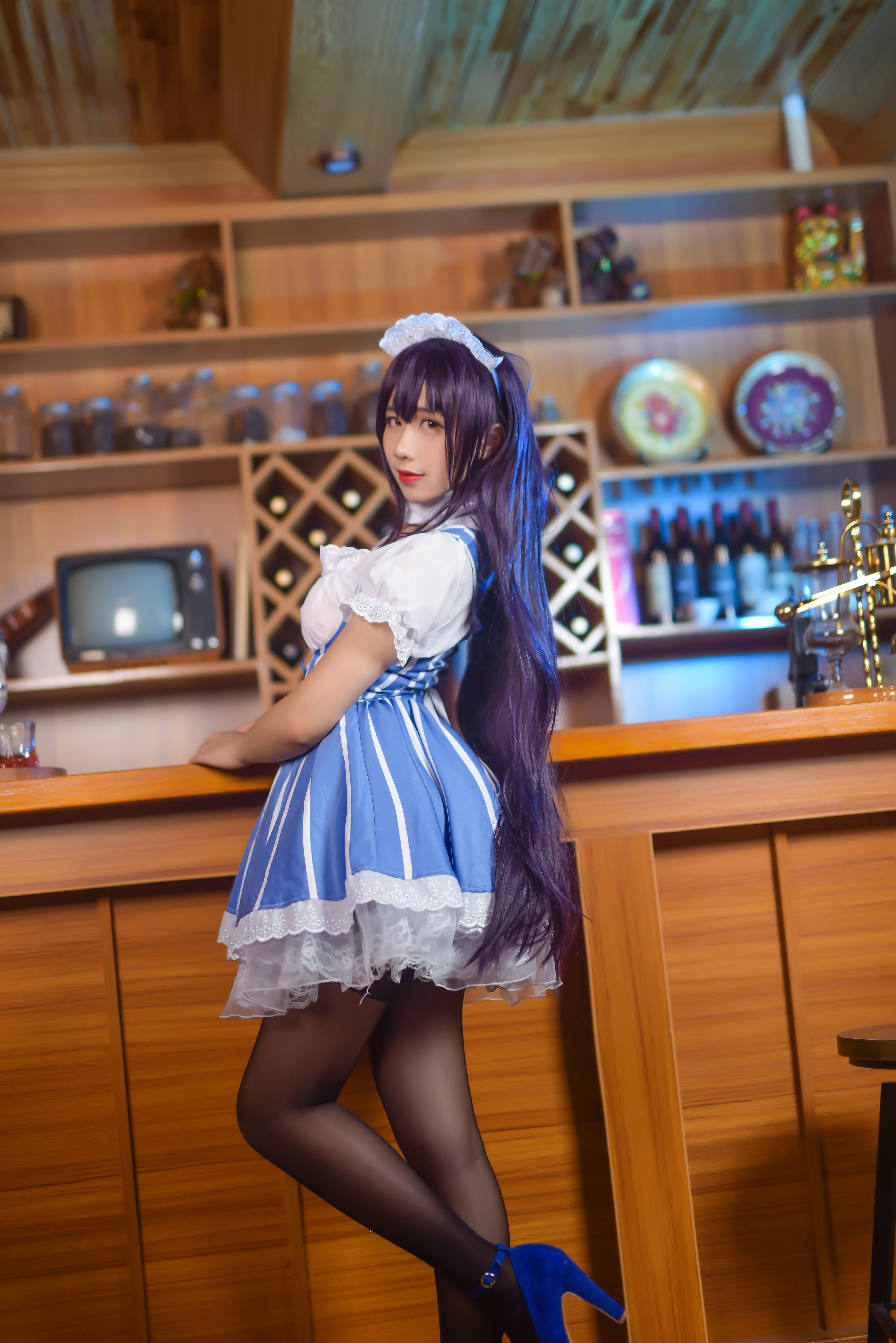 图片[6]-九曲Jean NO.015 – 加藤惠女仆[34P122M]-六色网