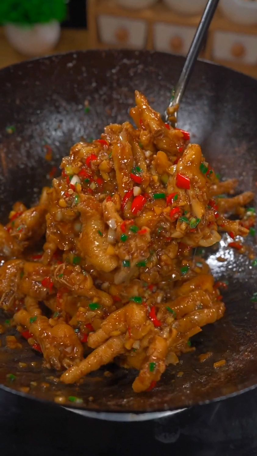 蒜香鸡爪的美食新做法