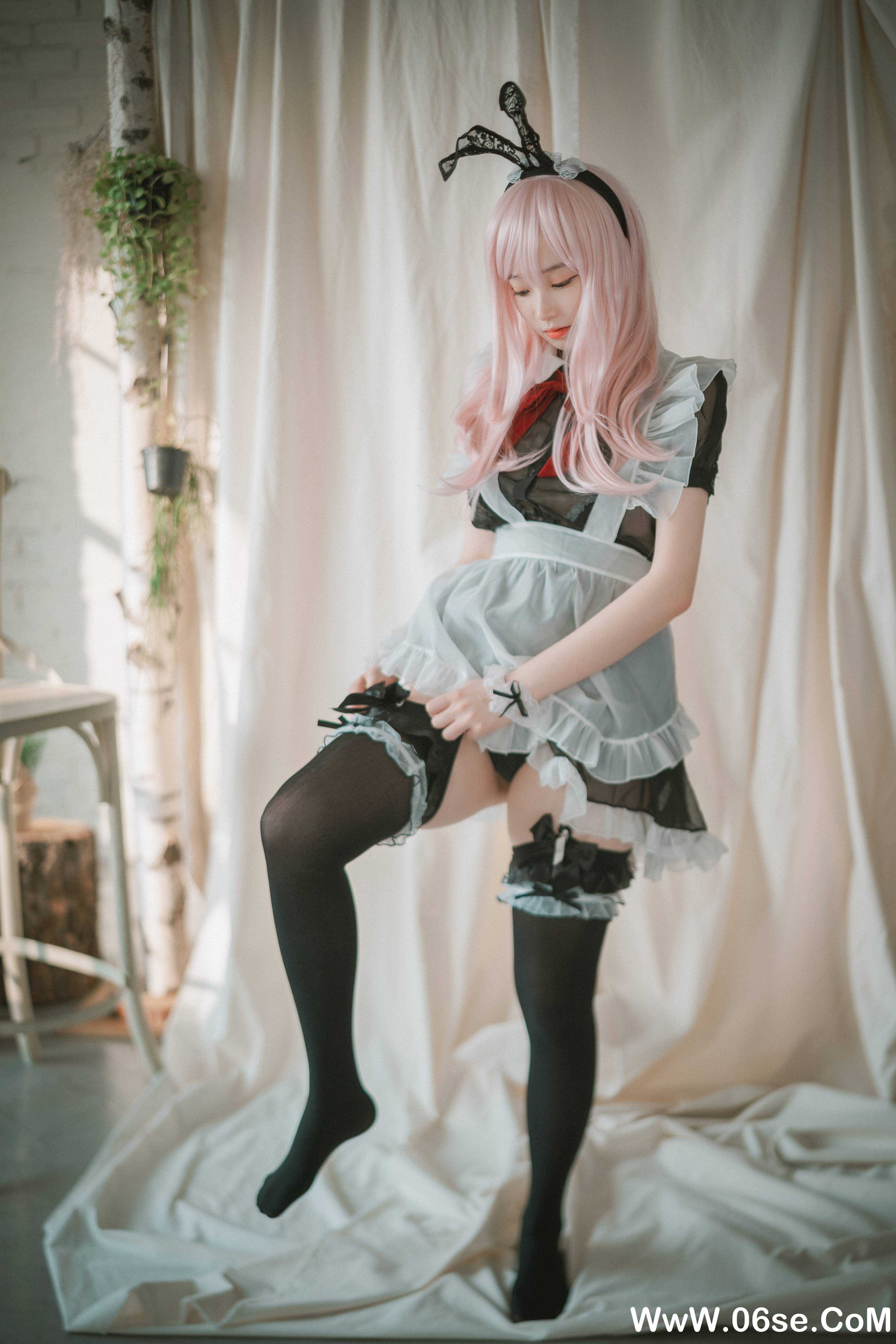 图片[12]-DJAWA — NO.122 Sheer Bunny Maid [51P450M]-六色网