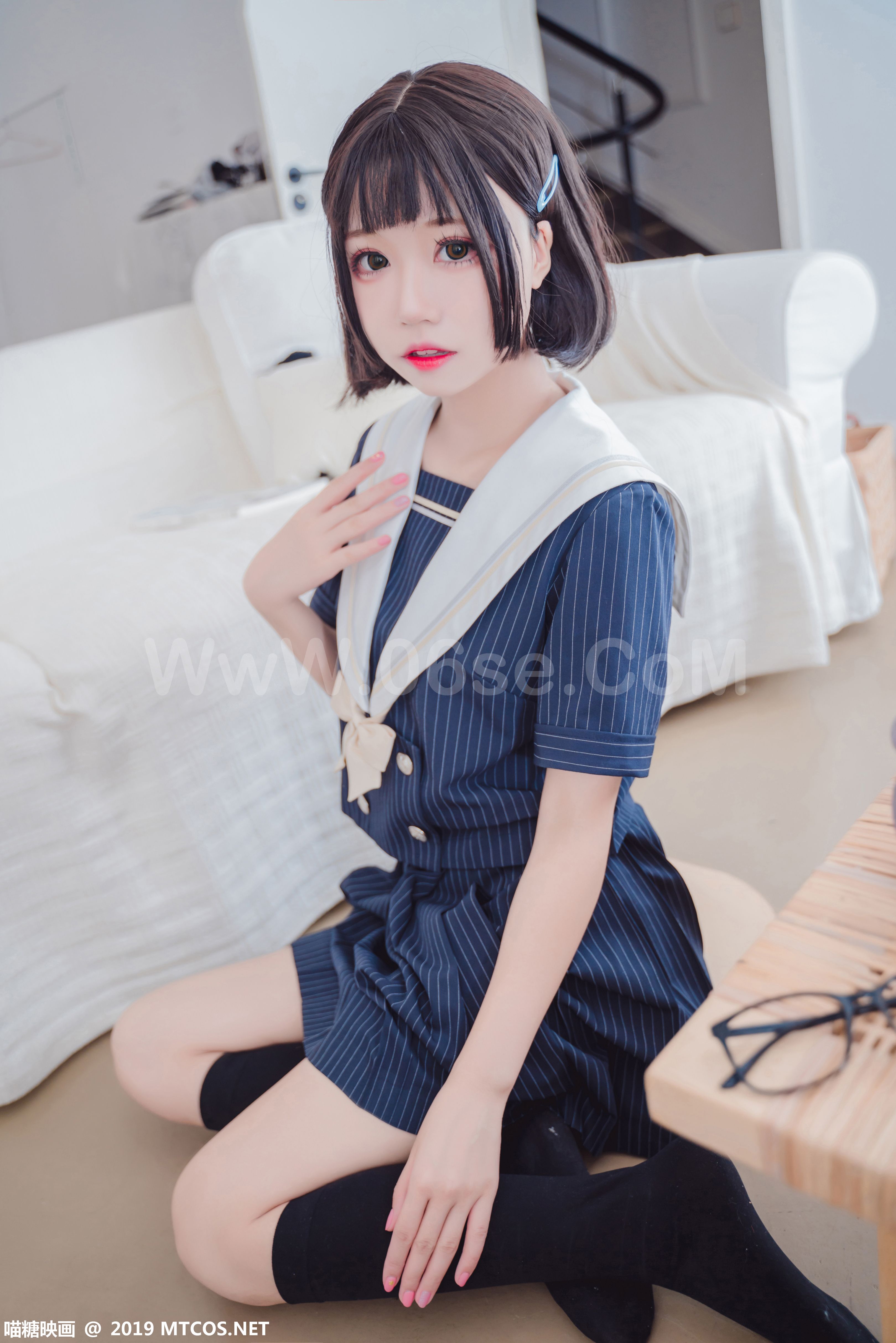 图片[18]-[MTCos] 喵糖映画 Vol.013 JK制服-六色网