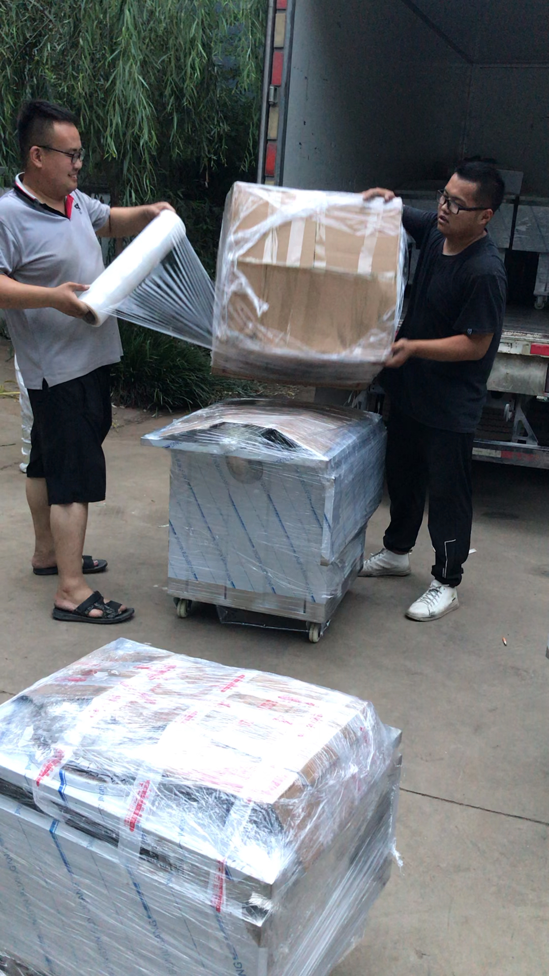 今日份发货移动灶台铁锅炖不锈钢柴火灶