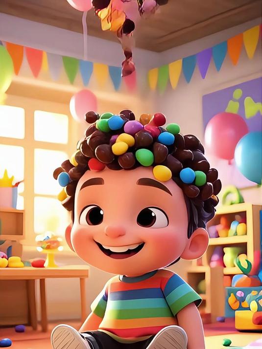 巧克力豆被老师没收了