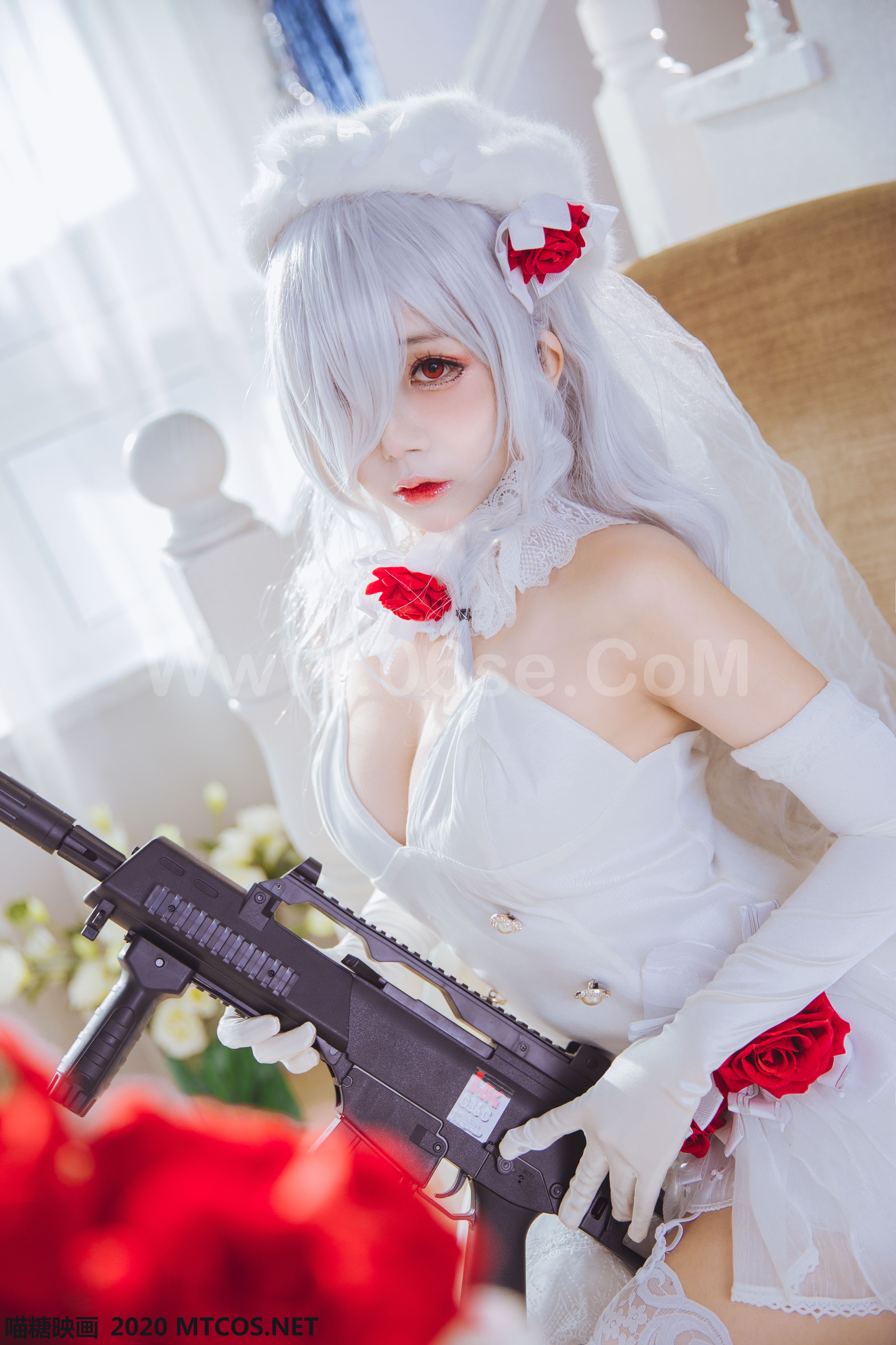 图片[25]-[MTCos] 喵糖映画 Vol.123 花嫁COS-六色网