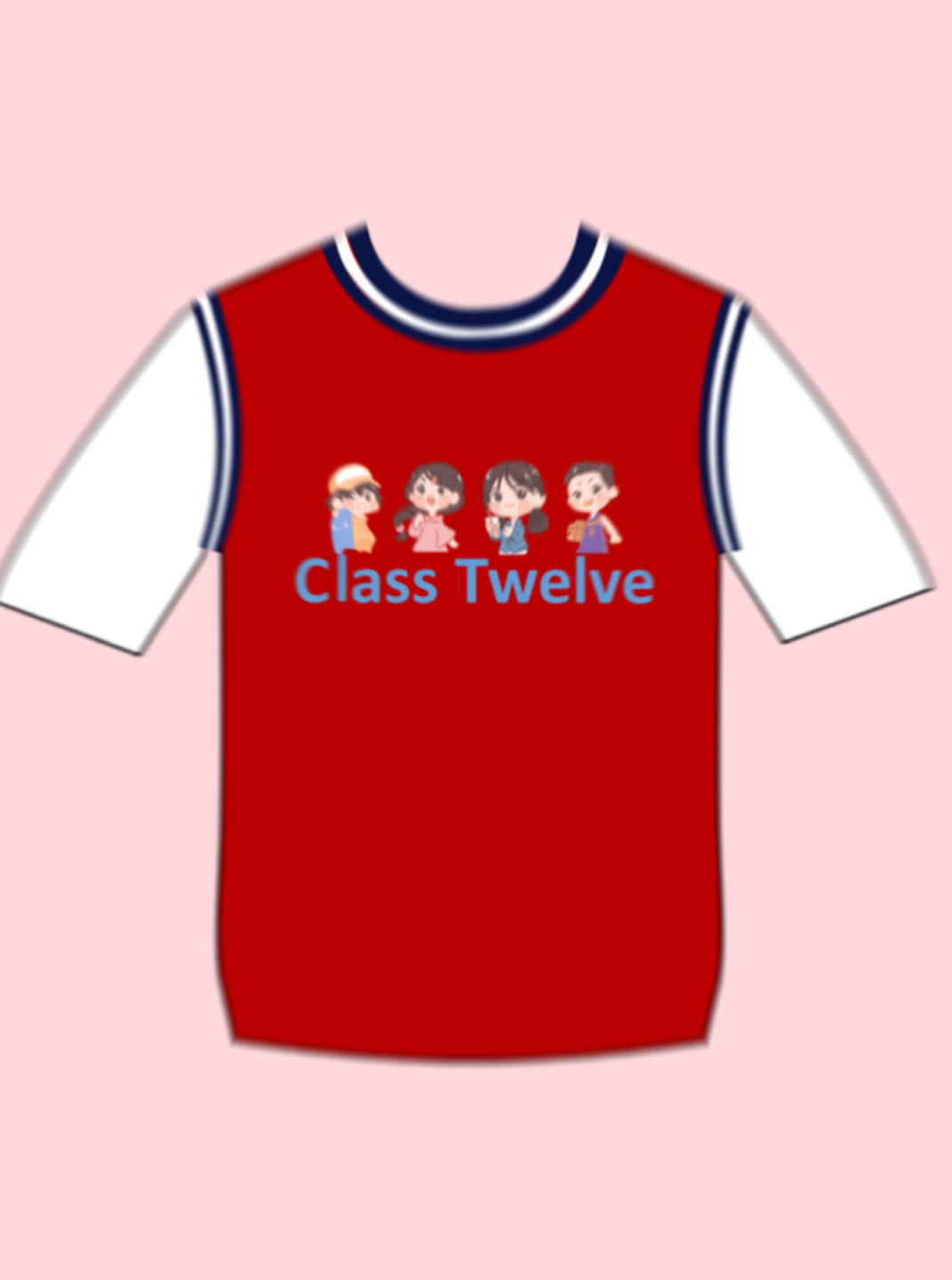 第261集:潮流全班同学名字卡通头像假两件篮球服班服。