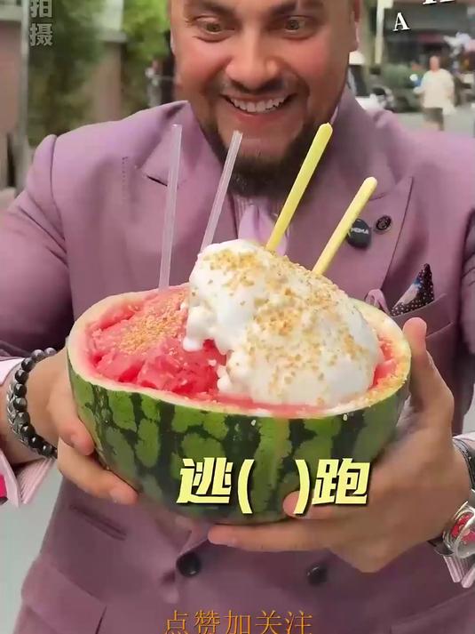 广东人的夏天从一份水果炒冰开始！