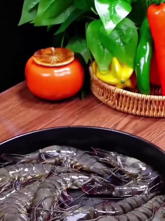 活虾急冻锁鲜工艺！黑虎虾嫩度媲美活虾现做～