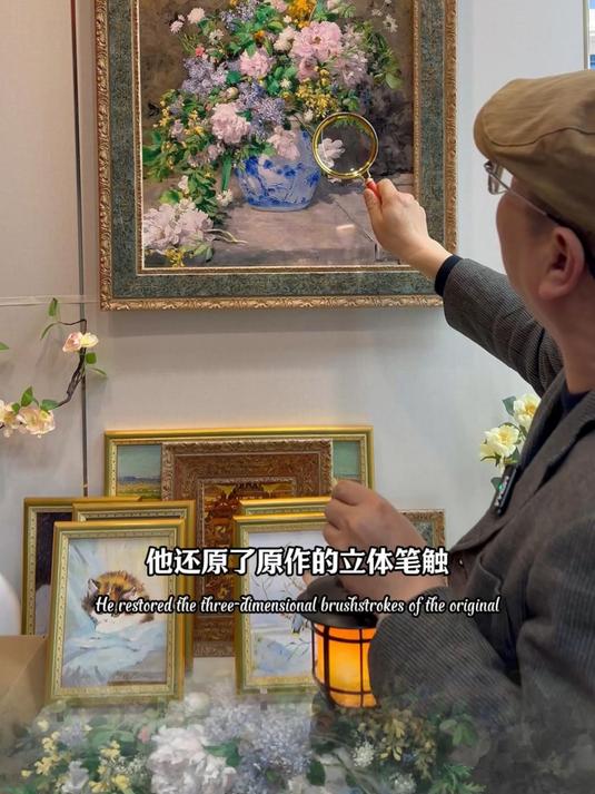 这么漂亮的世界名画谁不爱阿 马上直播赶快来直播间