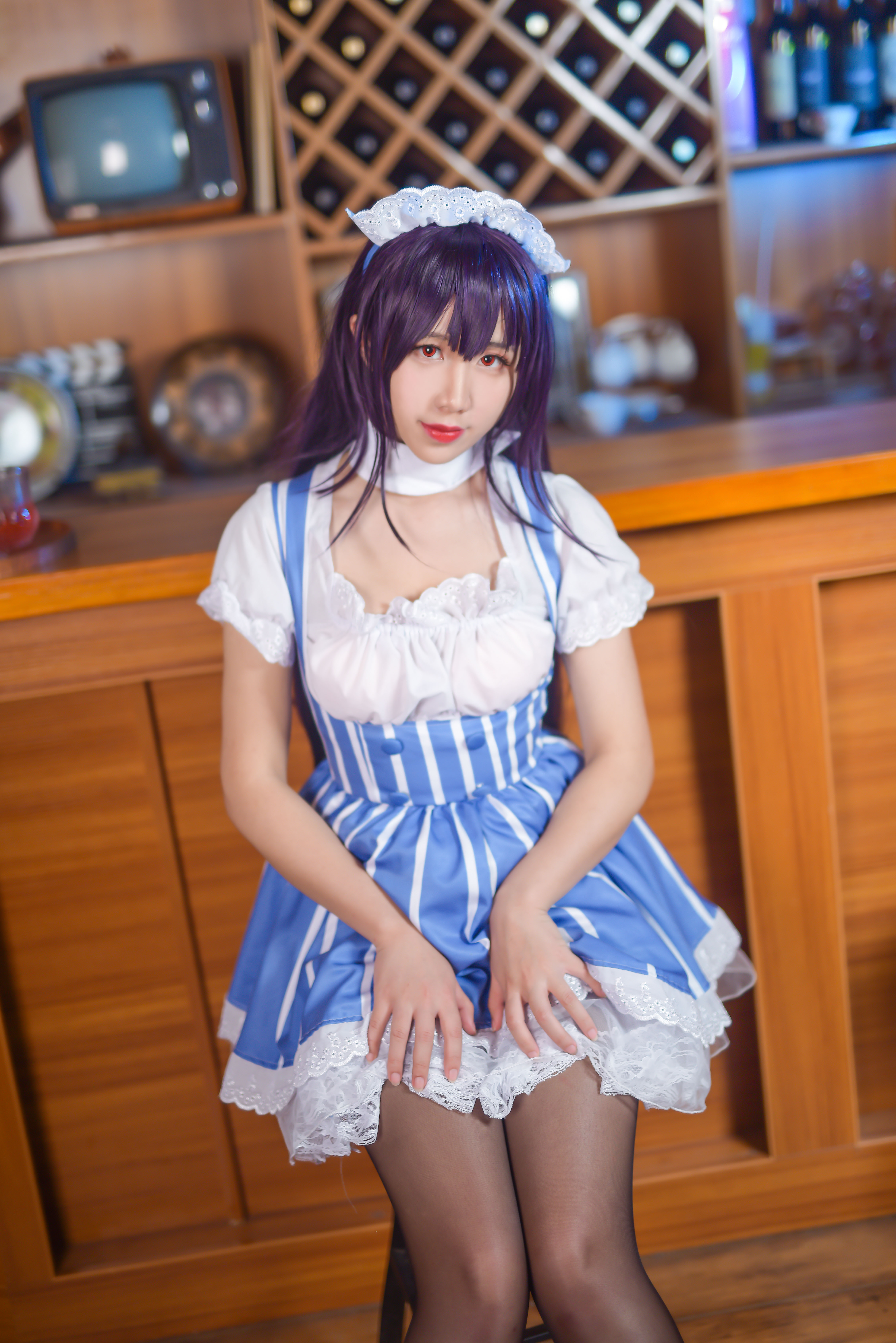 图片[9]-九曲Jean NO.015 – 加藤惠女仆[34P122M]-六色网