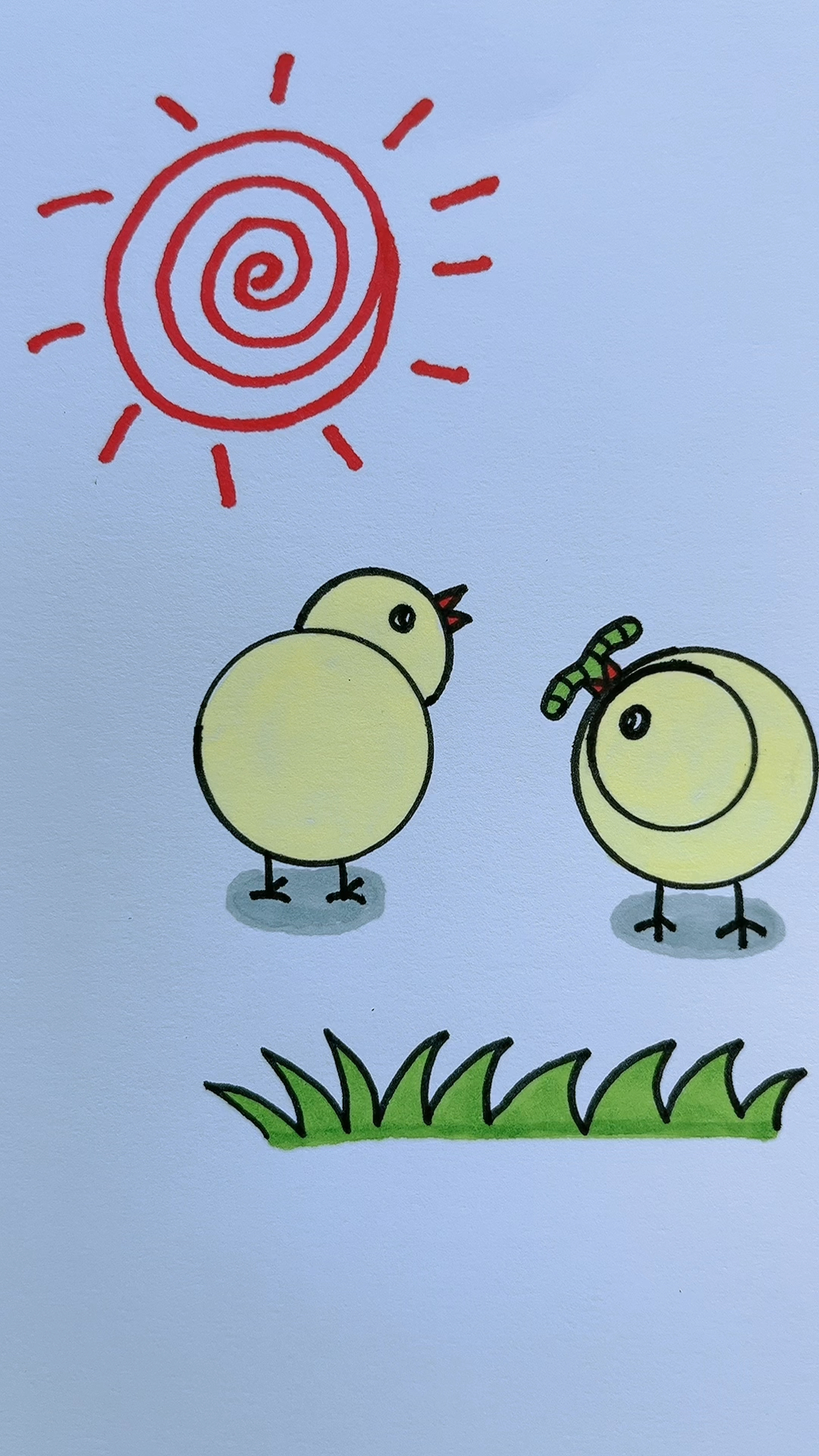 最简单的简笔画