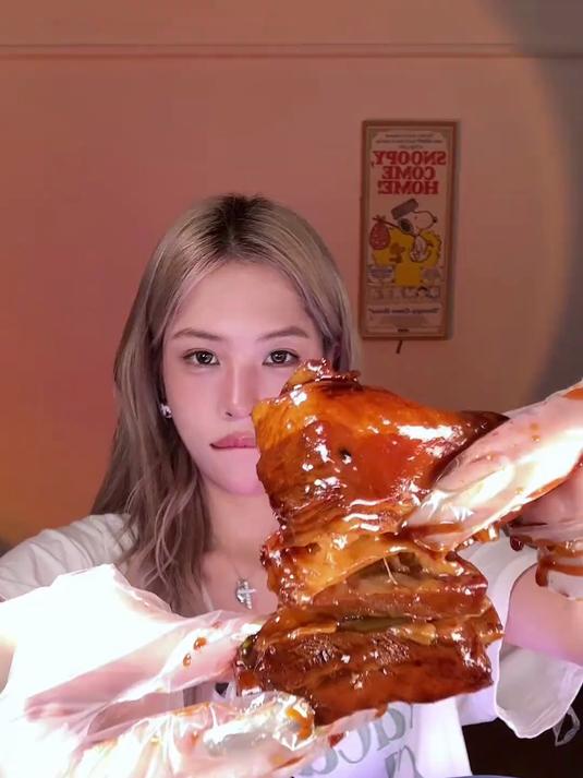 文妈私厨|哇!本帮菠萝糖醋排骨 照烧金菇牛肉卷 清炒米苋!