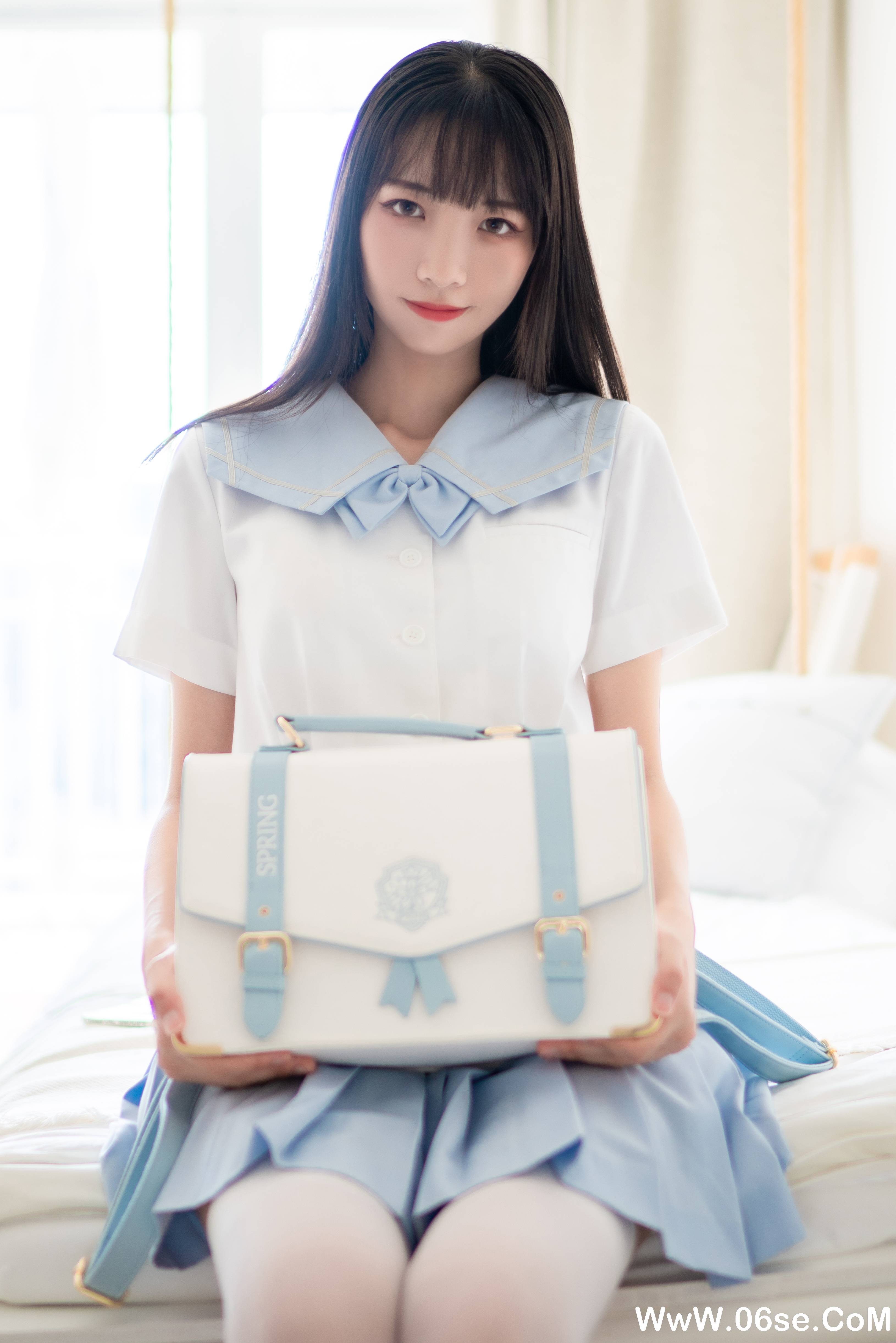 图片[65]-西瓜少女 NO.019 –  JK学生服 [65P401M]-六色网