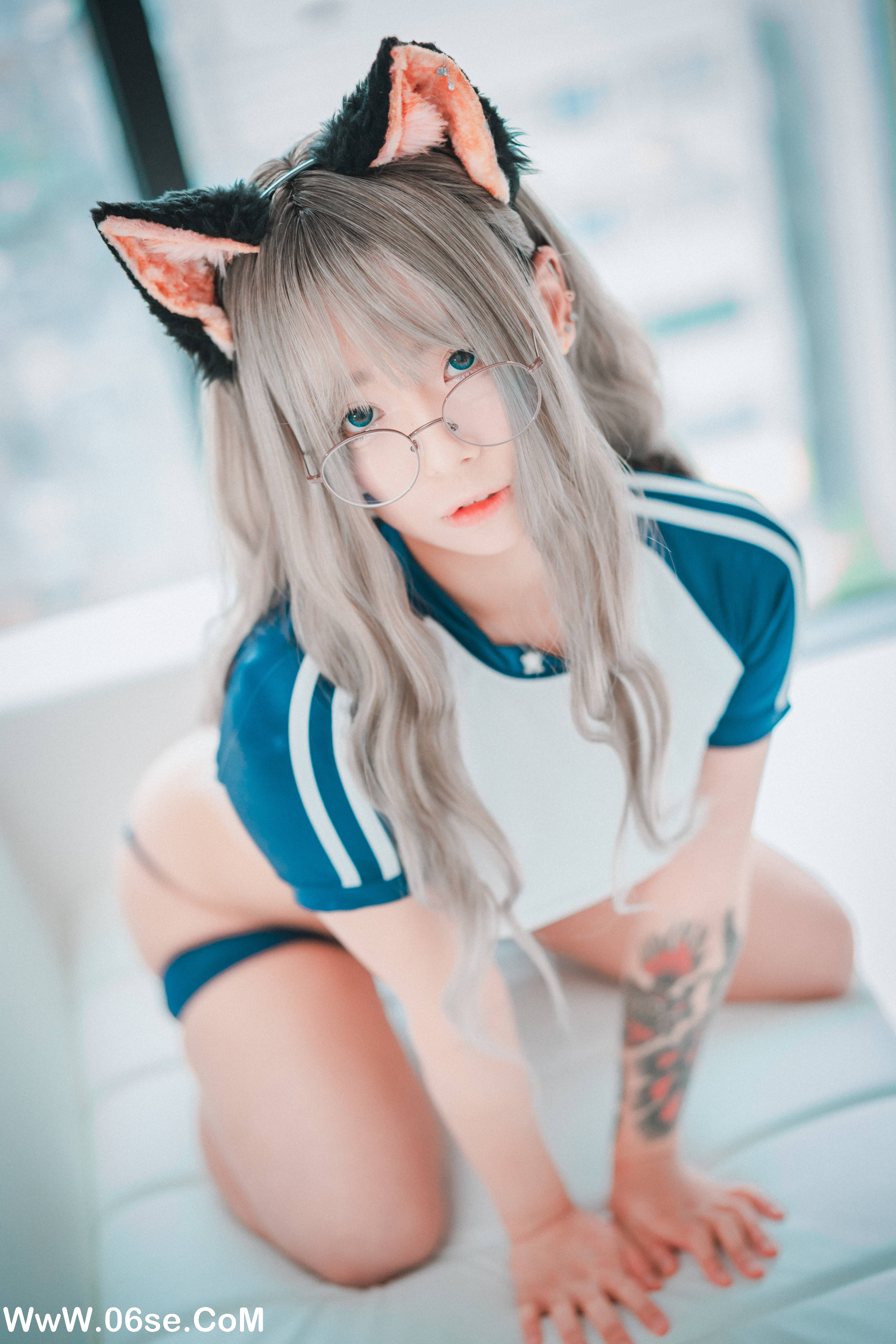 图片[45]-DJAWA – NO.062 Maruemon Caution Girl x Athletic Girl [57P380M]-六色网