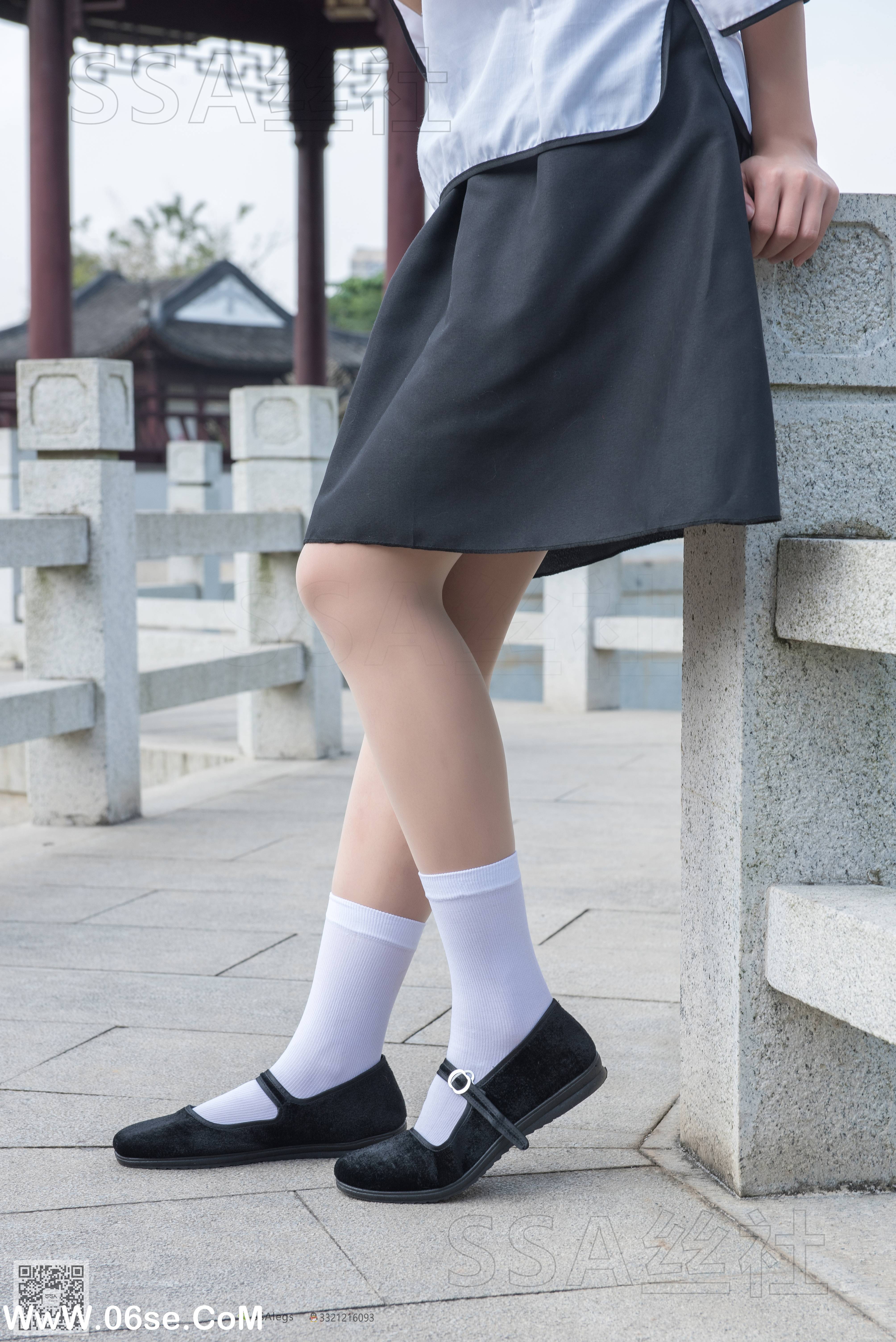 图片[40]-[SSA丝社] NO.068 君君 民国学妹肉丝白袜[120P1.85G]-六色网