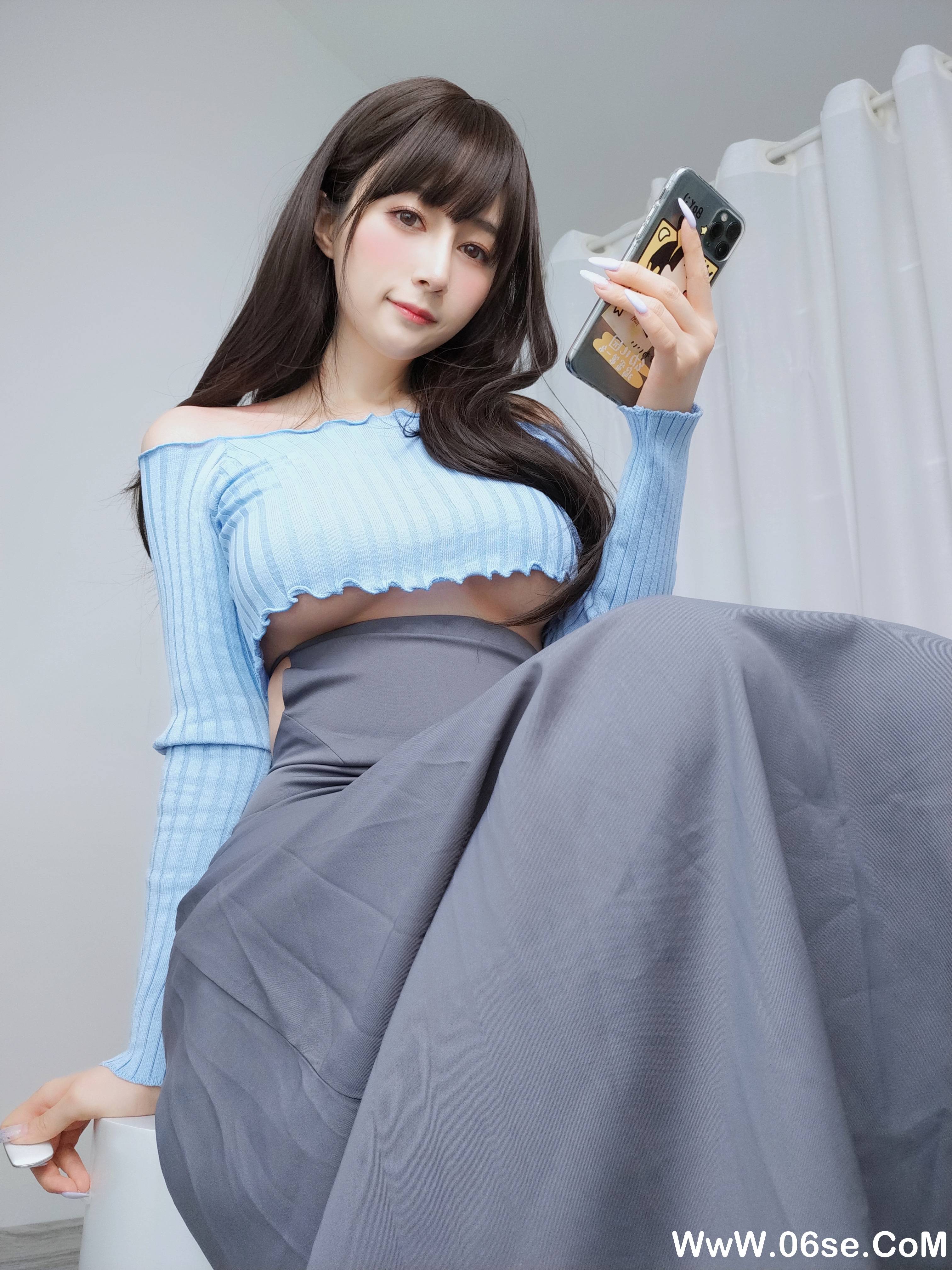 图片[89]-Coser小姐姐白银 NO.093 – 吉他妹妹 [164P888M]-六色网