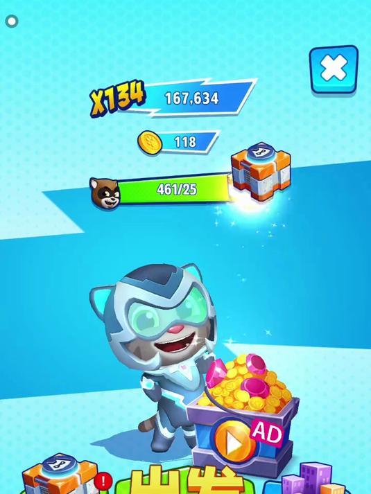 给大家看看汤姆猫炫跑,汤姆猫跑酷