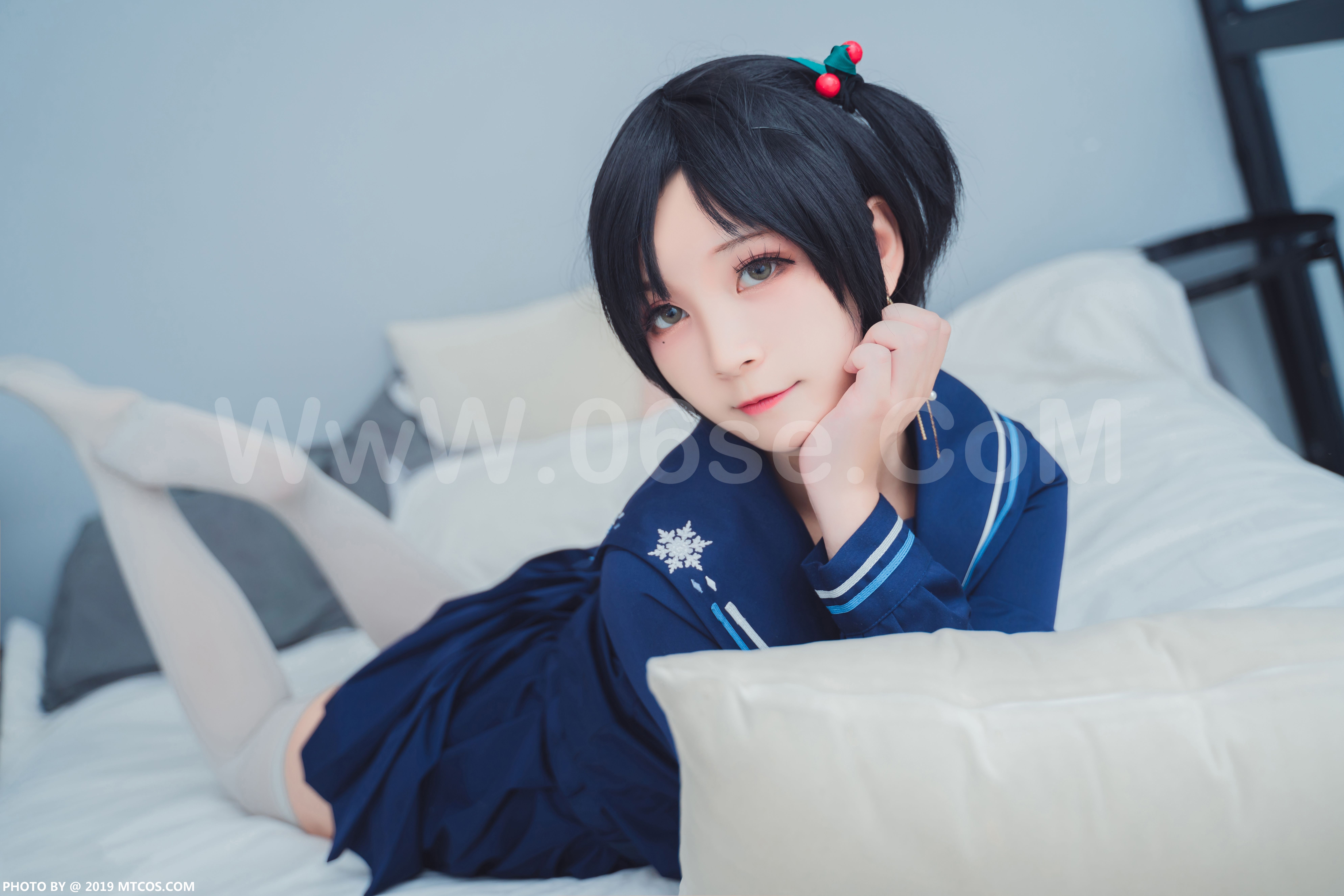 图片[22]-[MTCos] 喵糖映画 Vol.010 大眼JK妹-六色网