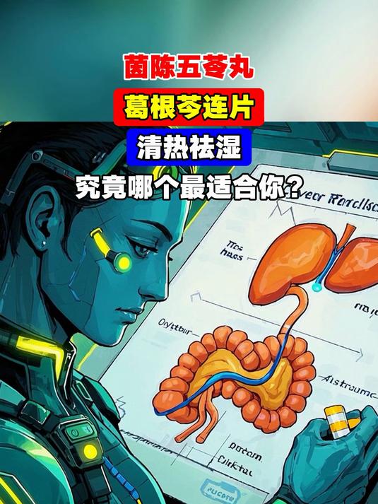 茵陈五苓丸,葛根芩连片,清热祛湿,究竟哪个最适合你?