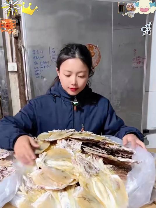 无盐墨鱼干干货精选,淡晒锁鲜,炒菜焖饭都巨香
