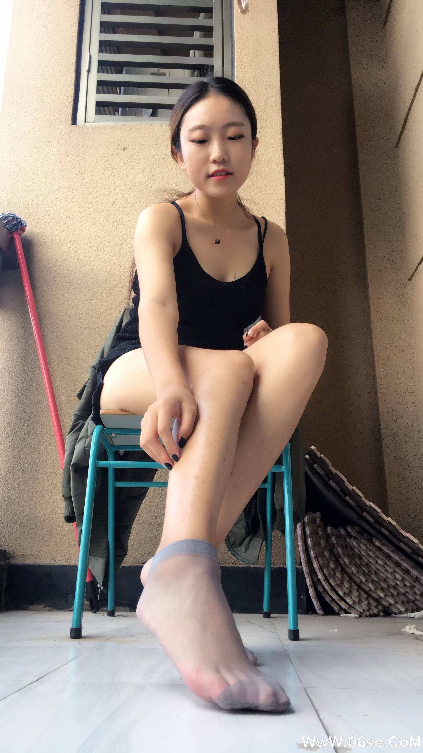 图片[64]-学妹校园寝室短丝系列010期 曾雨柔[96P290M]-六色网