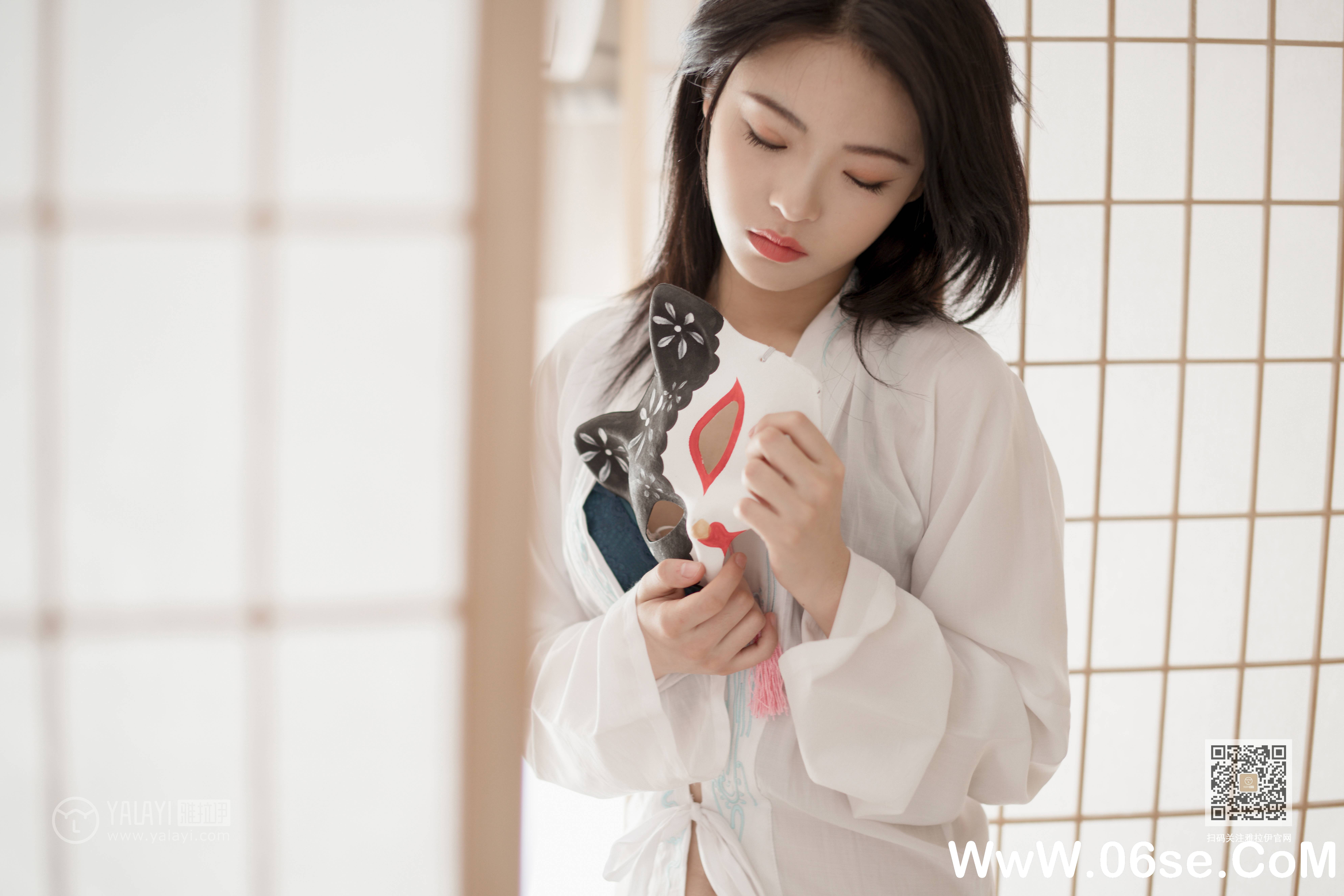 图片[22]-[YALAYI雅拉伊] 2019.12.16 NO.492 含嫣《和风猫女》[46P+1P904M]-六色网