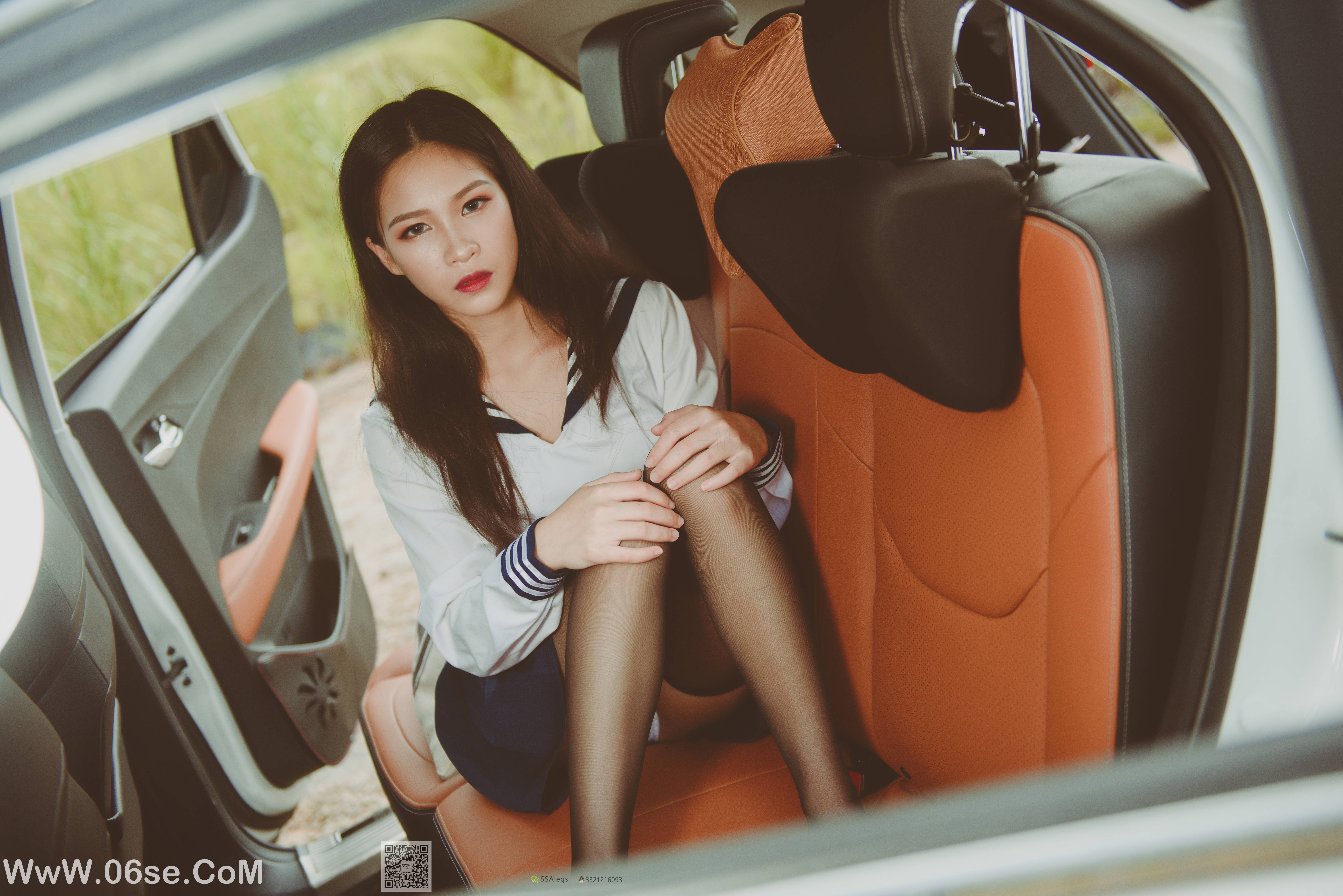 图片[19]-[SSA丝社] NO.017 佳佳 小丝妹佳佳练车记[63P1.02G]-六色网