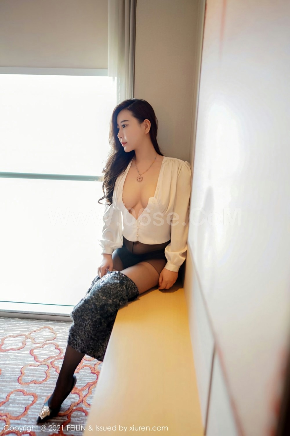 图片[22]-[FEILIN嗲囡囡] 2021.07.05 VOL.400 王婉悠Queen-六色网