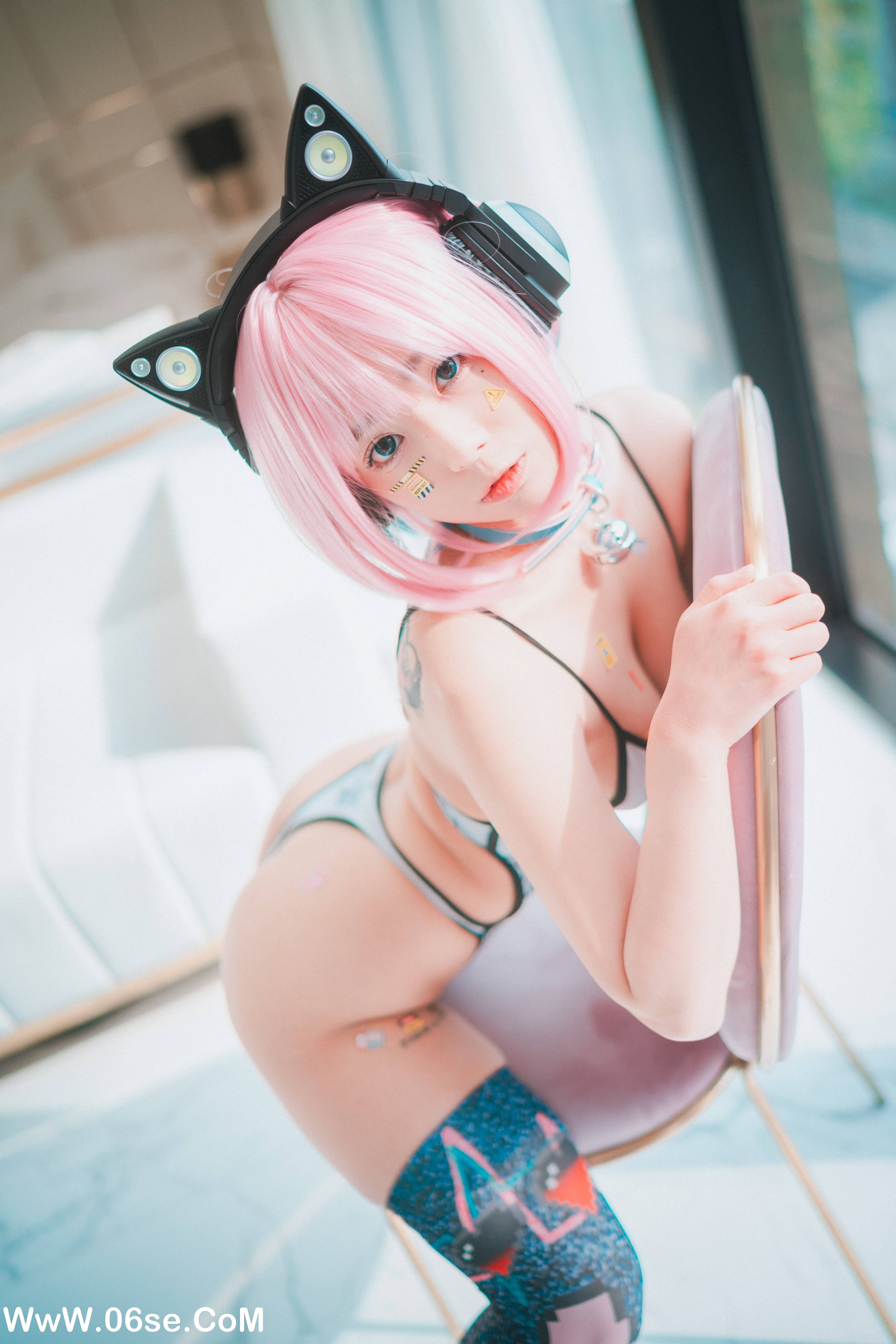 图片[21]-DJAWA – NO.062 Maruemon Caution Girl x Athletic Girl [57P380M]-六色网